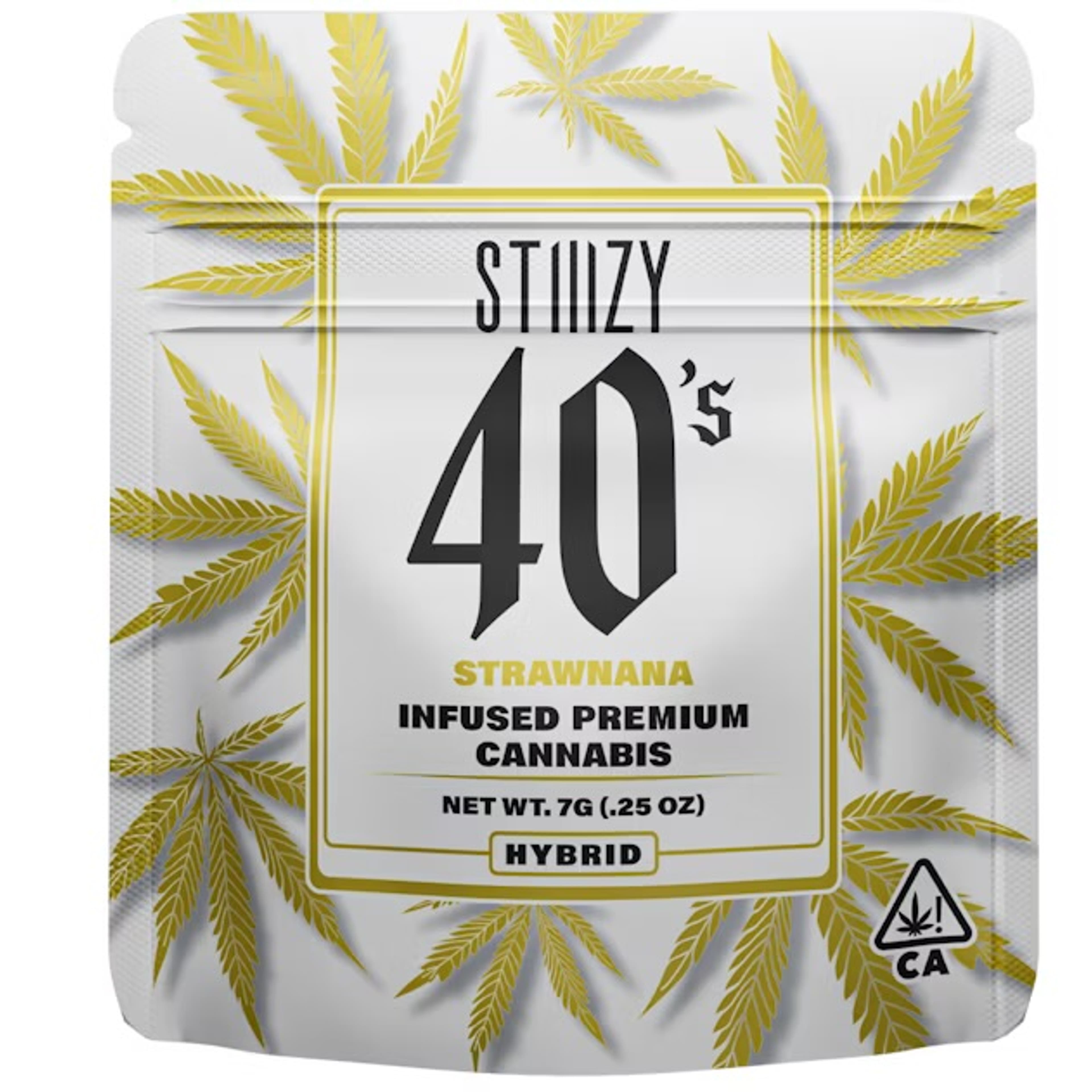 40s: Strawnana 7g infused flw - Stiiizy - - $30.60 - Flower