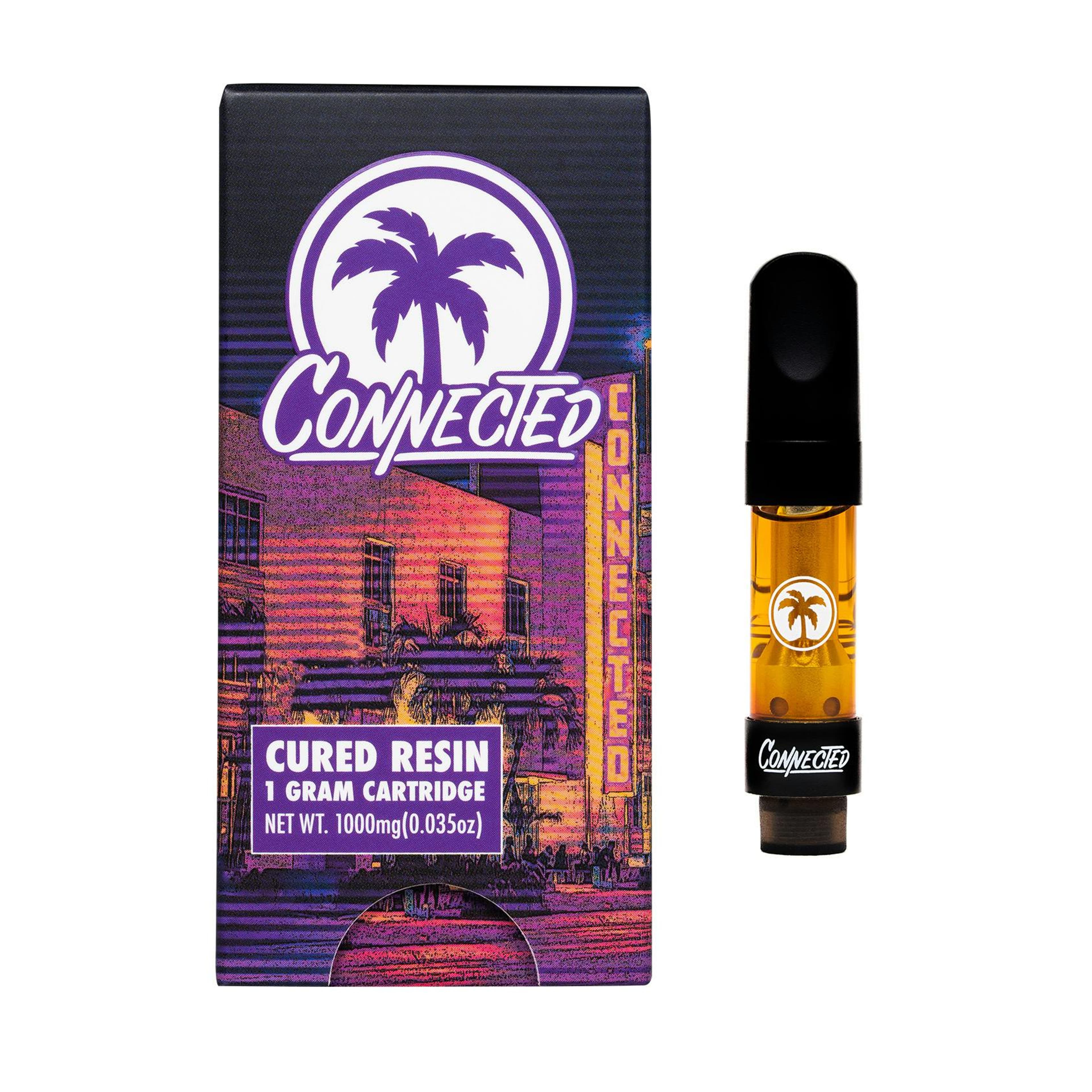 Cherry Fade Cured Resin Cartridge 1g - Connected - - $25 - Cartridges