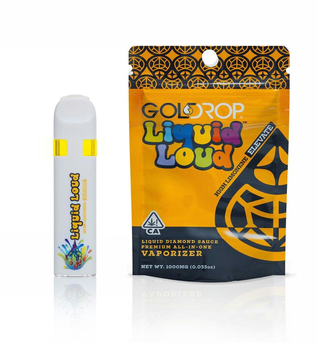 Peaches & Dream - Liquid Loud Diamond Sauce - All-In-One - 1 Gram - GoldDrop - Peaches & Dream AIO Golddrop - $30 - Vape Pens