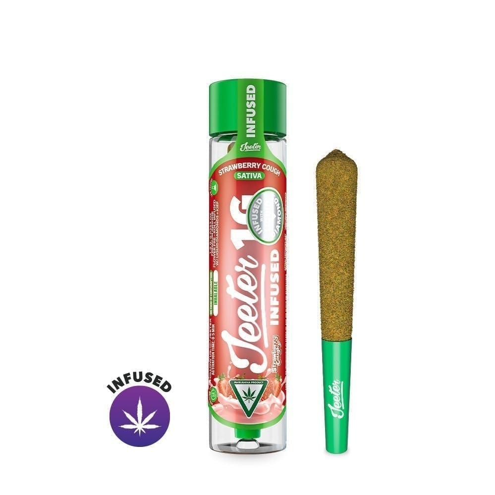 STRAWBERRY COUGH 1G INFUSED - Jeeter -  - $14 - Pre-Roll Infused