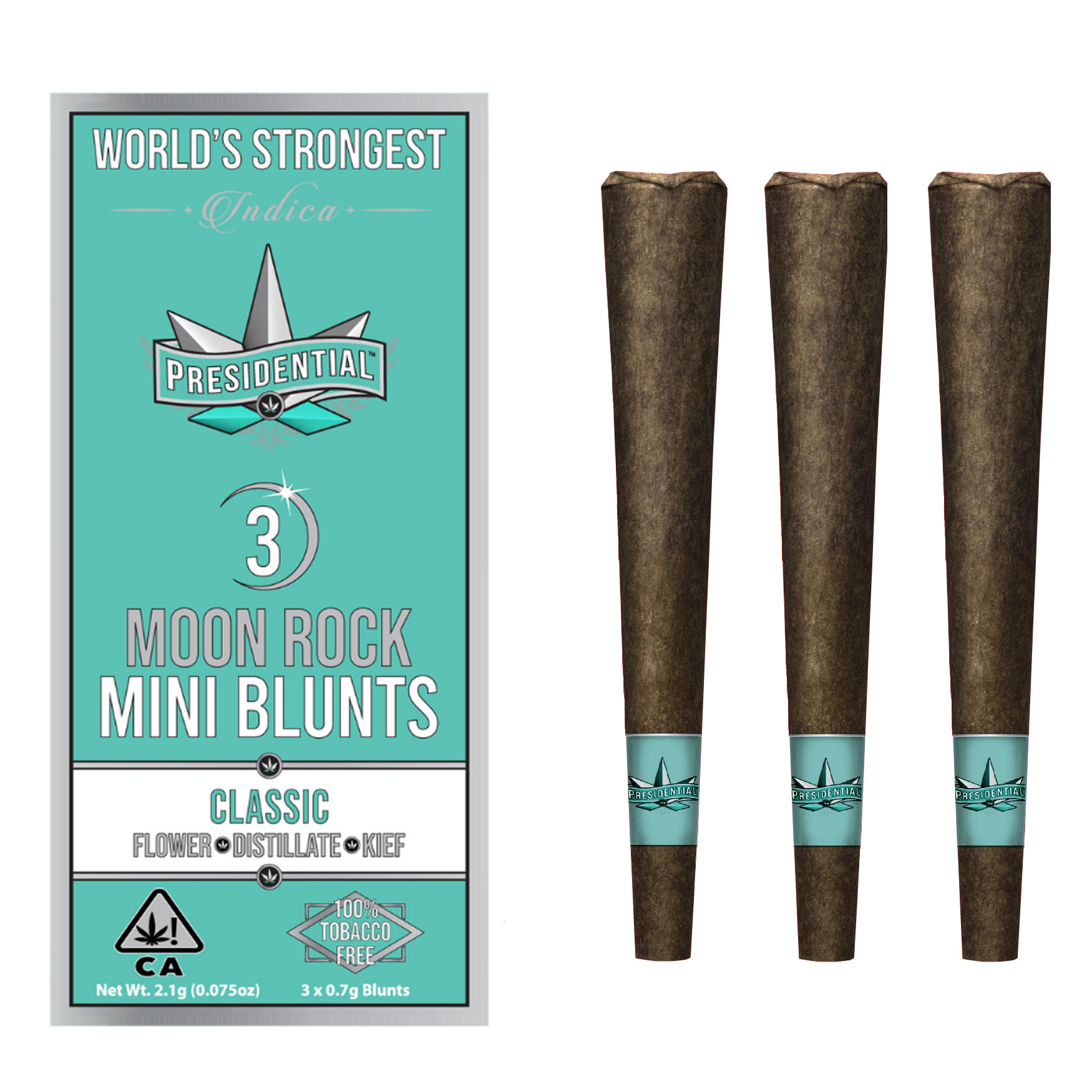 Presidential: Classic Mini Moon Rock Blunts