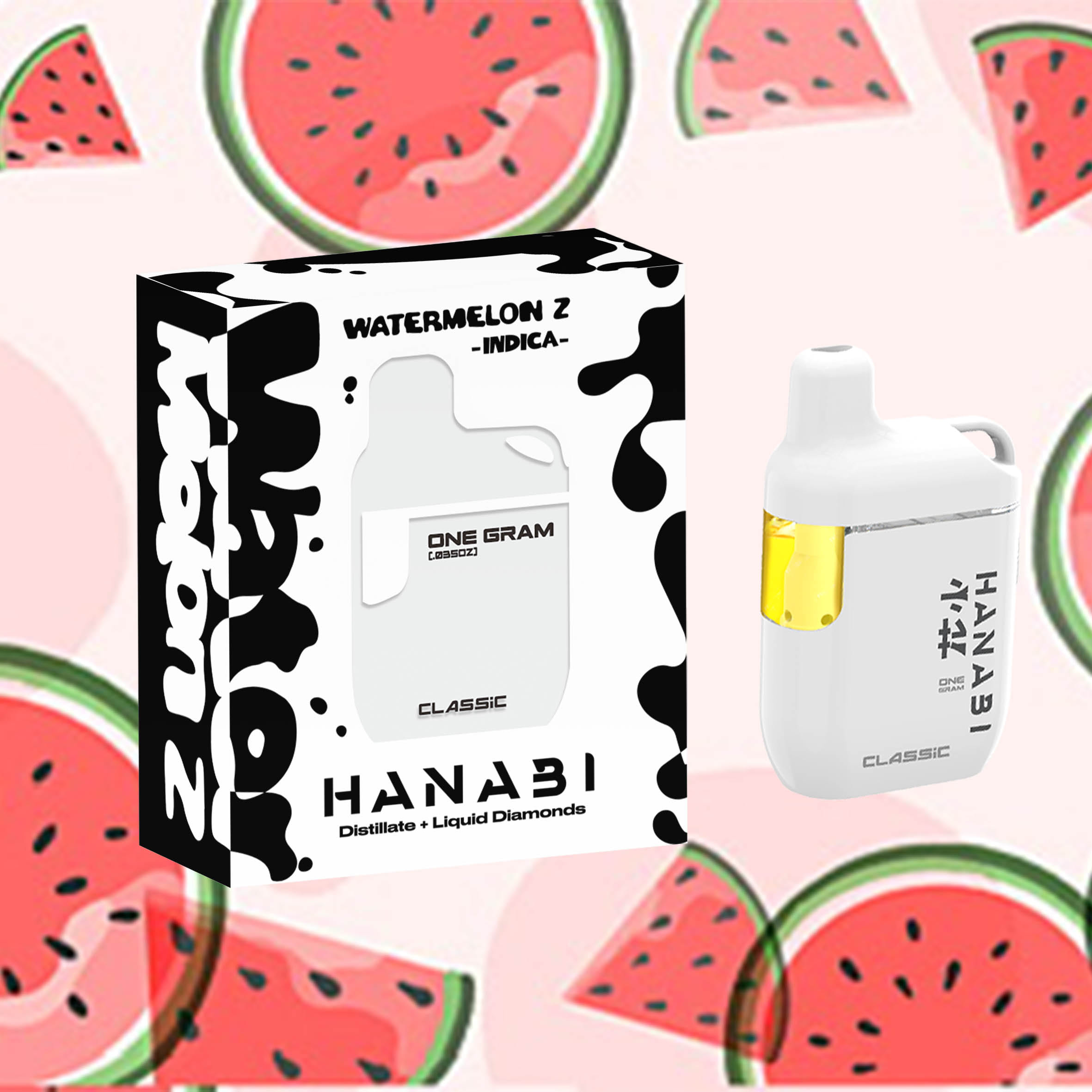 Watermelon Z Classic Disposable 1g - Hanabi -  - $35 - Disposable Vapes