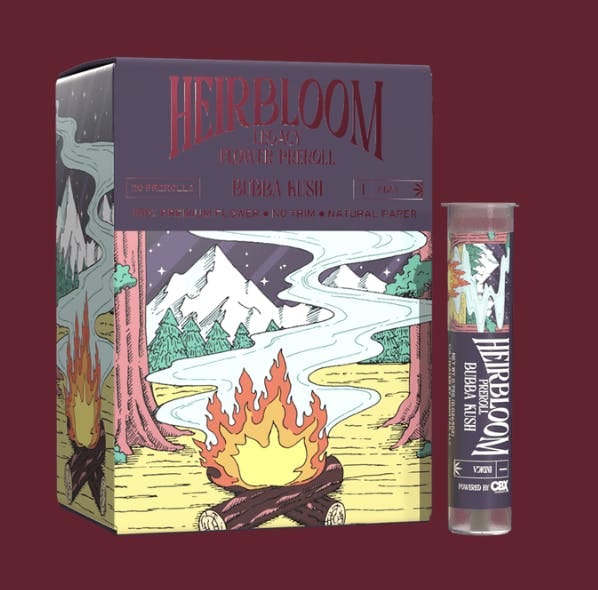 Heirbloom Legacy Flower — Bubba Kush