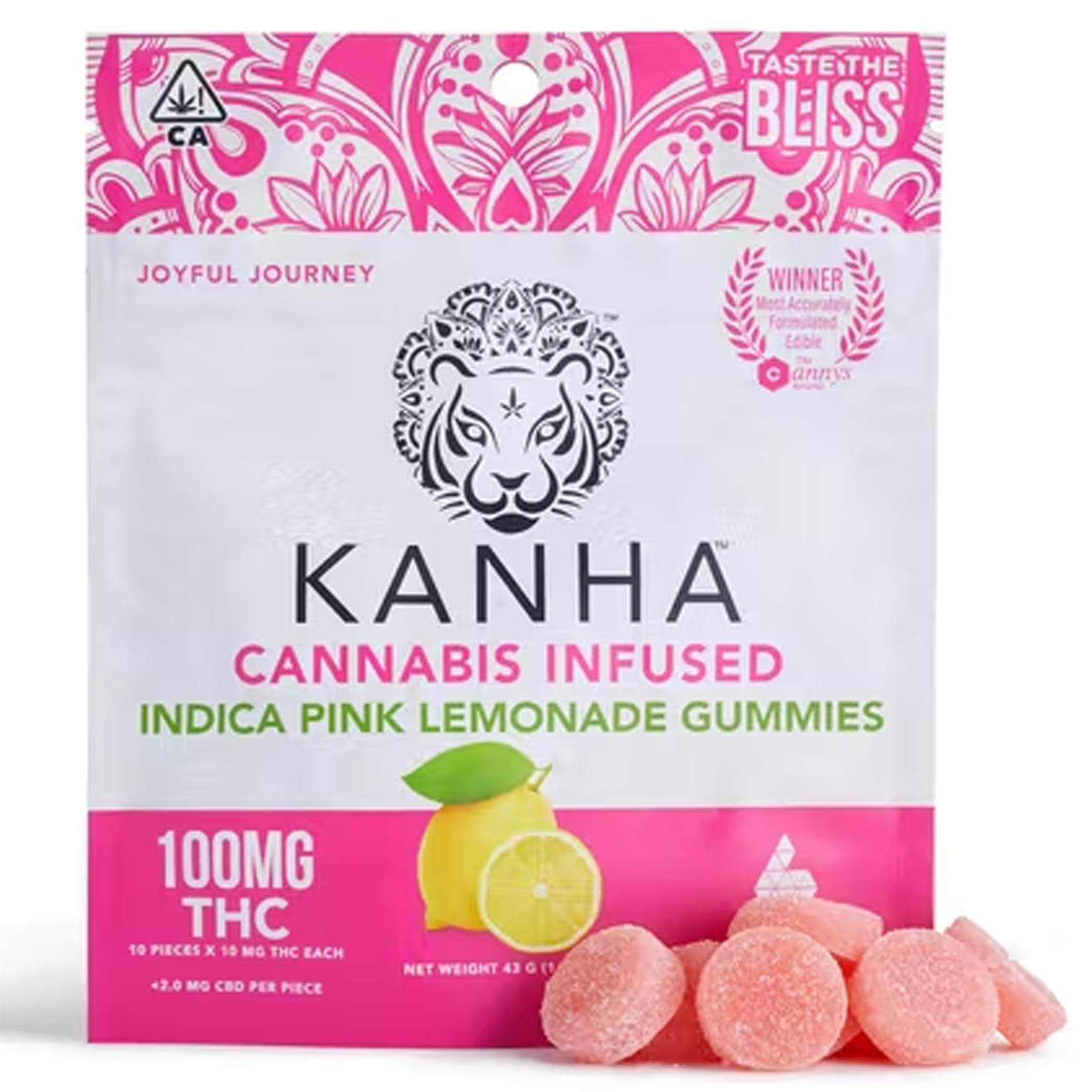 Pink Lemonade (I) - Kanha - Pink Lemonade (I) - $13.20 - Edibles