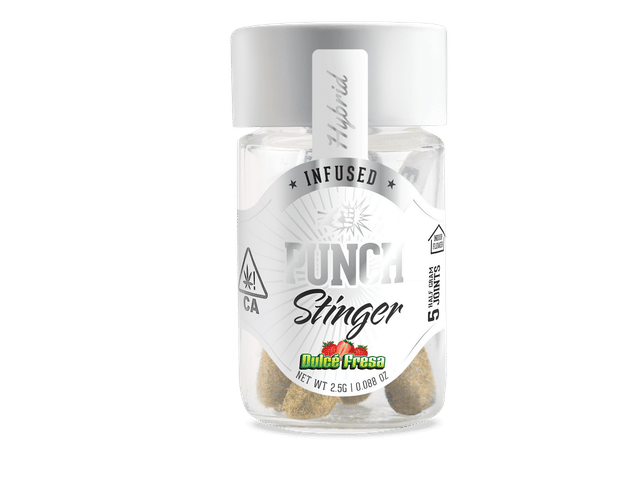 Stinger | 5 Pack Mini Infused Preroll (0.5g ea) | H | Dulce Fresa