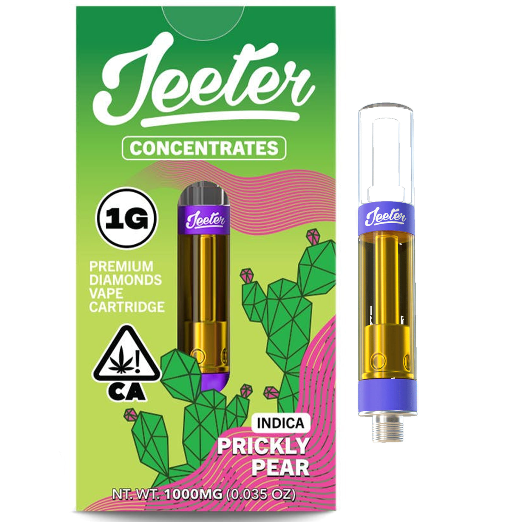 Prickly Pear (I) - 1g Jeeter Juice Cartridge *B2G1 EVERYDAY* - Jeeter - Prickly Pear (I) - $23.48 - Cartridges