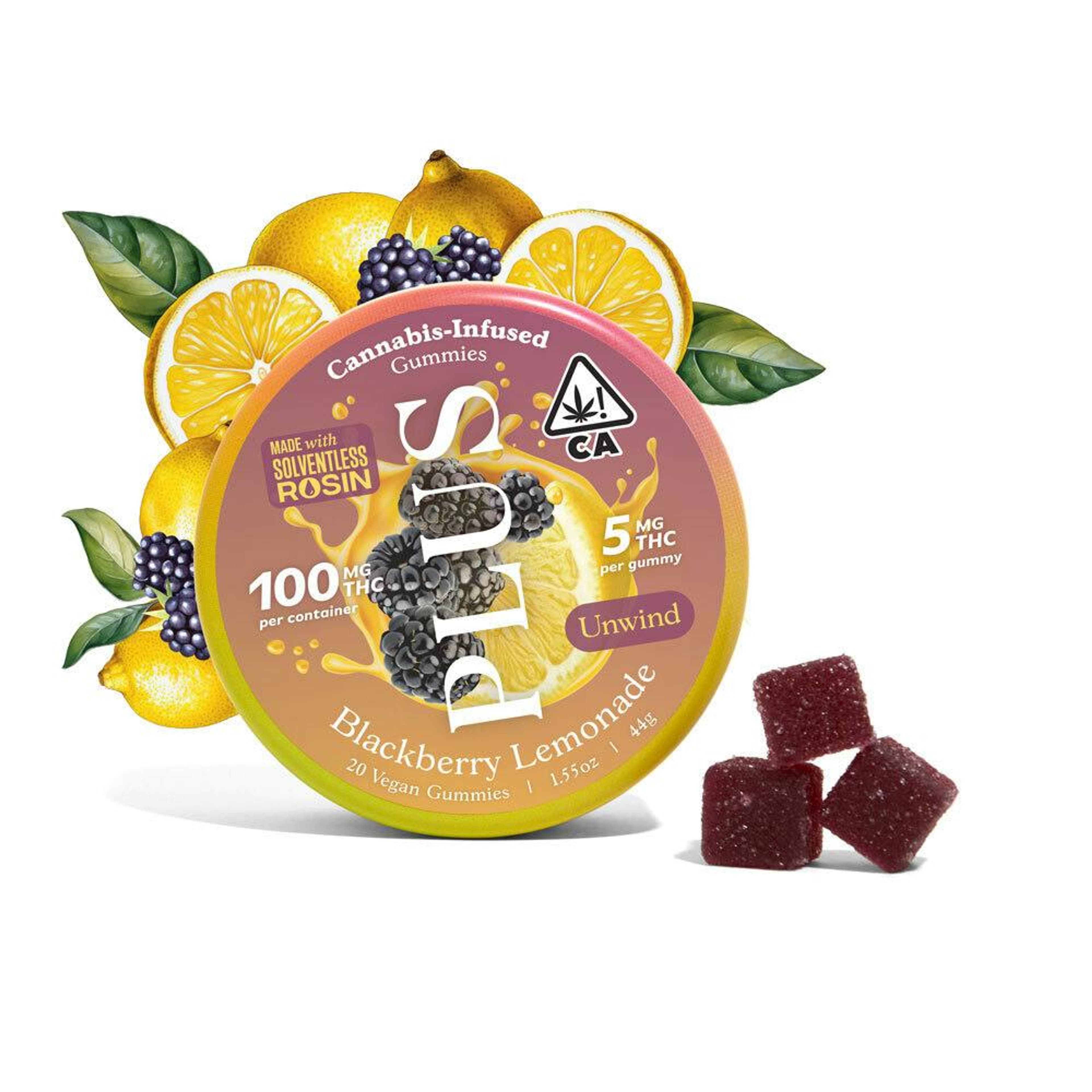 Blackberry Lemonade Gummies - Plus - Blackberry Lemonade (I) - $15.70 - Edibles
