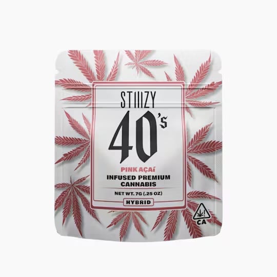 40s: Pink Acai 7g infused flw