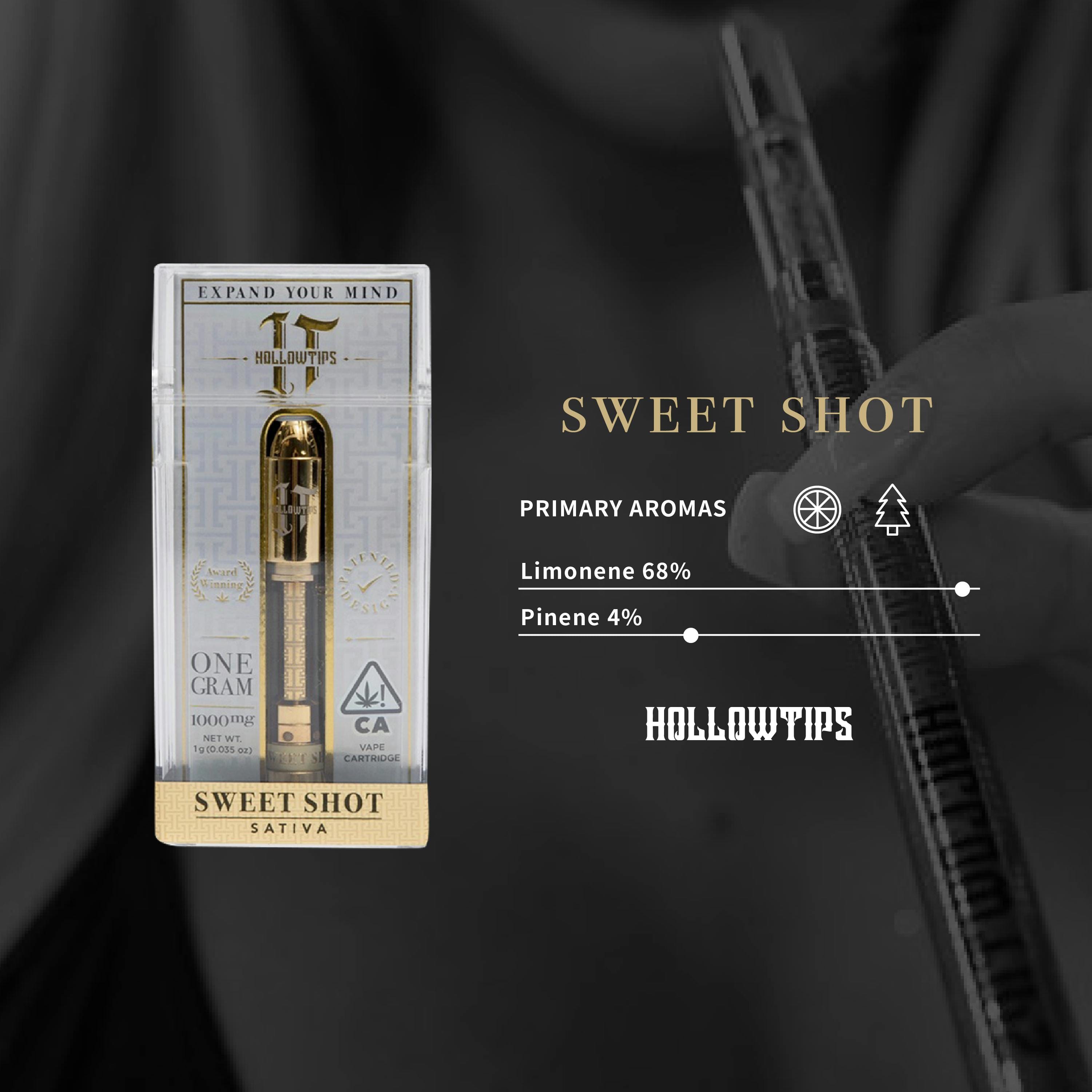 Sweet Shot 1g Cart - Hollowtips -  - $29 - Vape Cart
