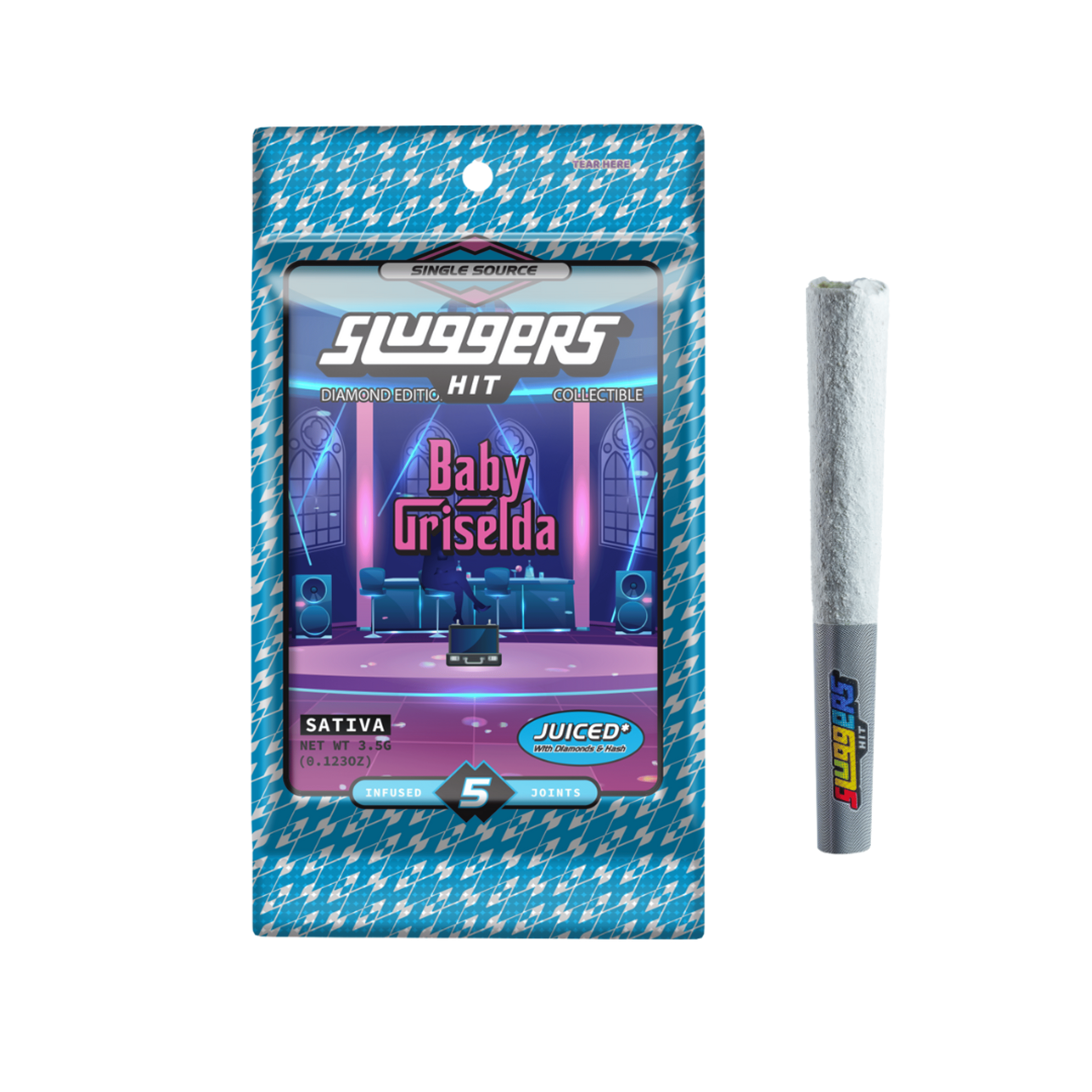 Baby Griselda Triple Infused 5 pack Pre-Rolls - Sluggers - 5 Pack - $44 - Pre-Rolls