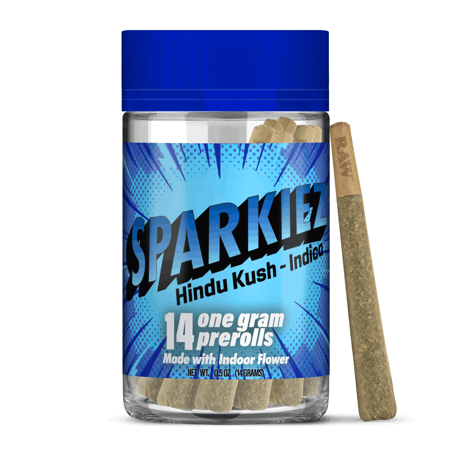 Hindu Kush 14pk Preroll - Sparkiez -  - $33.50 - Preroll