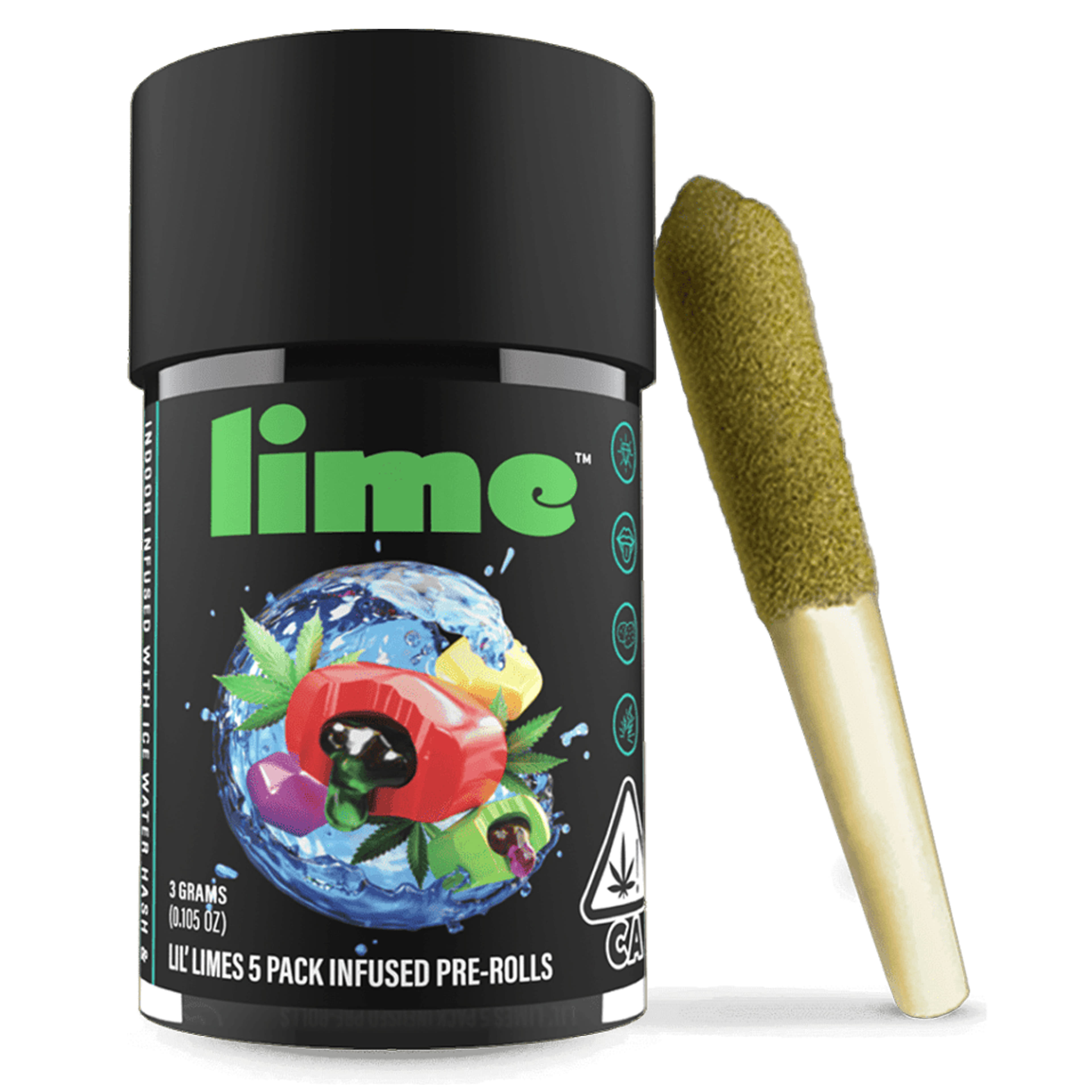 Gushers (H) 5pk **B2G1 EVERYDAY** - Lime Brand - Gushers (H) 5pk - $29 - Prerolls