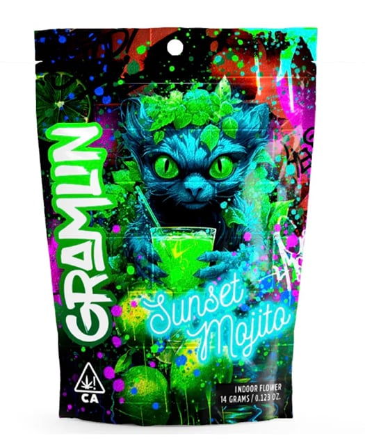 SUNSET MOJITO INDOOR FLOWER 14G - GRAMLIN