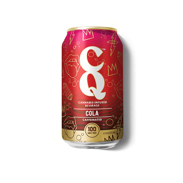 CQ Drinks - 12 FL OZ Cannabis Infused Vegan Beverage - Classic Cola