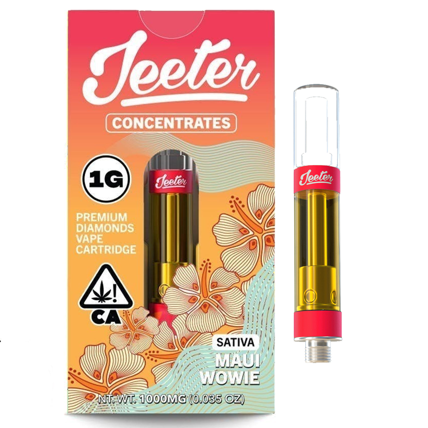 Maui Wowie (S) - 1g Jeeter Juice Cartridge *B2G1 EVERYDAY* - Jeeter - Maui Wowie (S) - $23.48 - Cartridges
