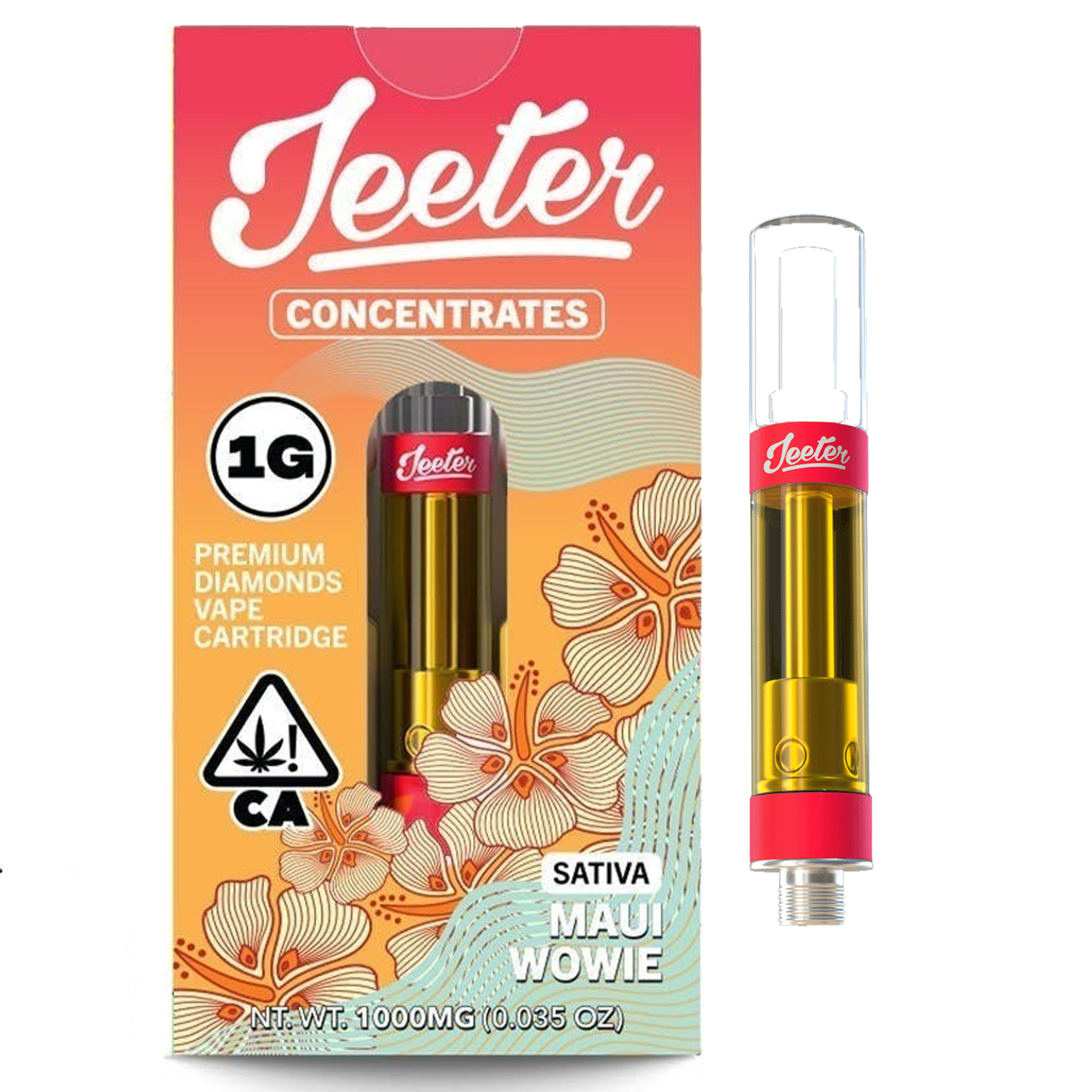 Maui Wowie (S) - 1g Jeeter Juice Cartridge *B2G1 EVERYDAY* - Jeeter - Maui Wowie (S) - $23.48 - Cartridges