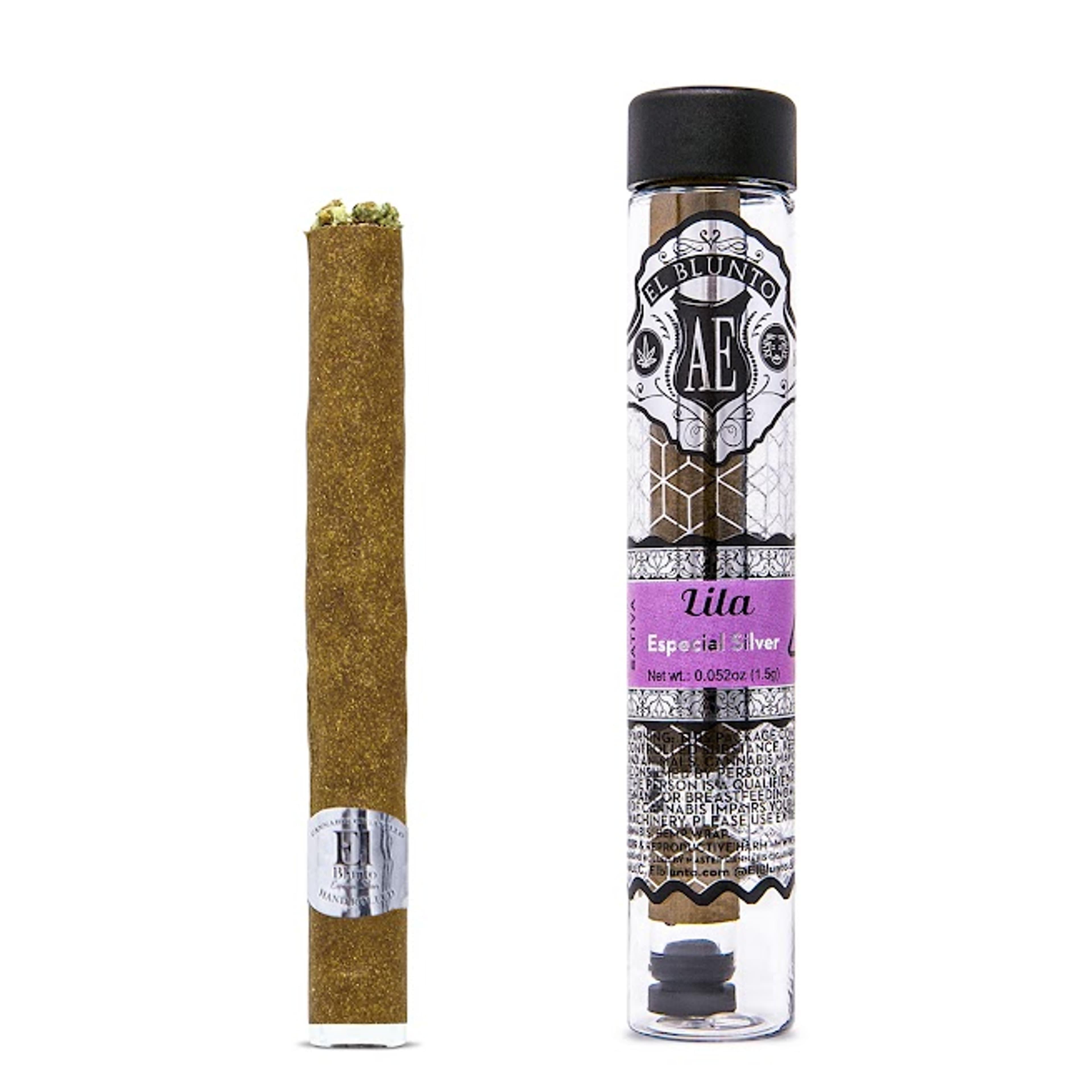 Lila Especial Silver Blunt - El Blunto - 1.5 Gram - $16 - Pre-Rolls