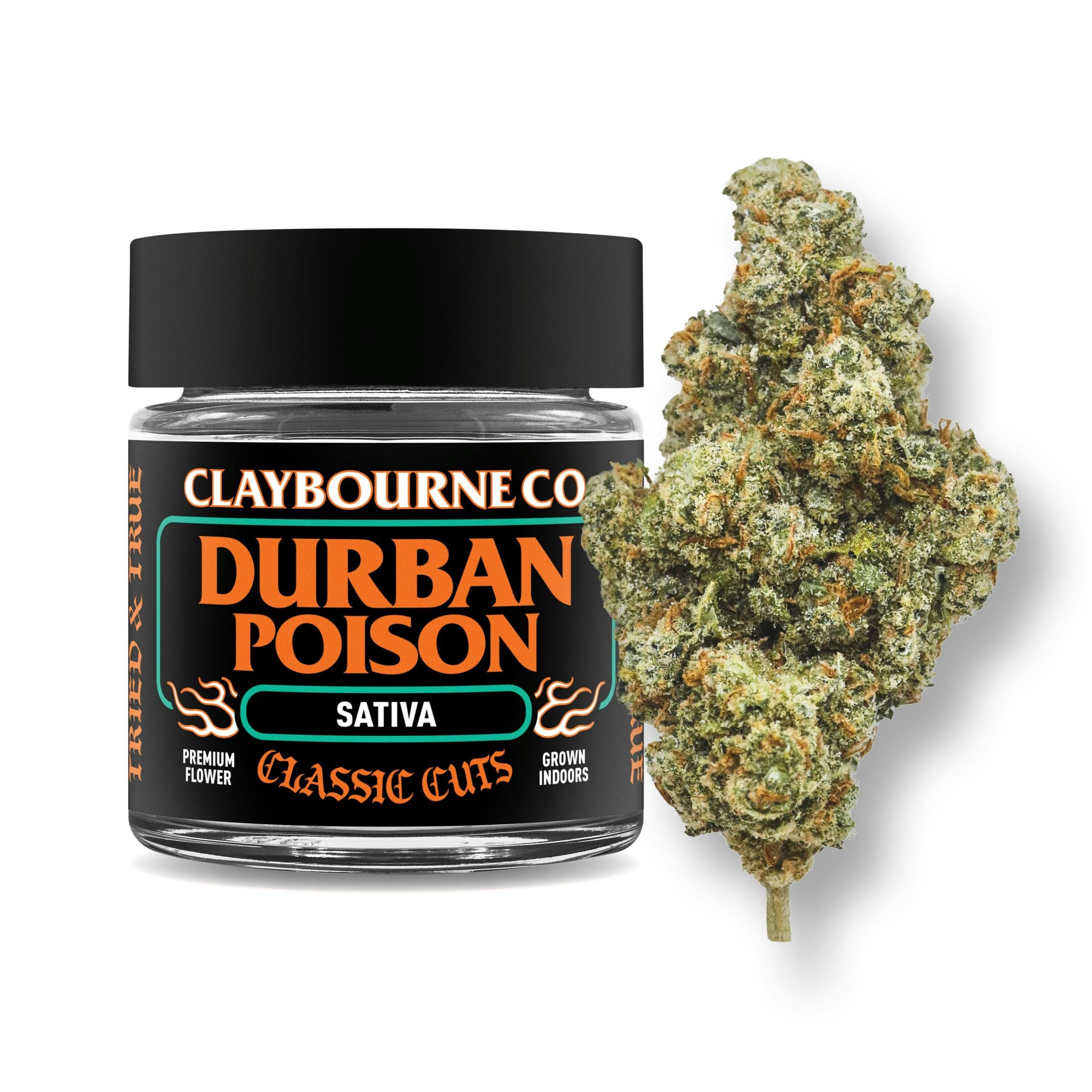 *Joe's Pick* Claybourne: Classic Cuts - Durban Poison - Claybourne Co. -  - $50 - Indoor Flower