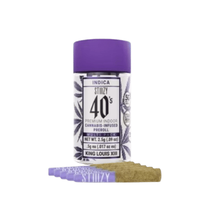 King Louis XIII - 40's Infused Mini Pre-Rolls - STIIIZY - 2.5g (5-Pack) - $35.99 - Infused Pre-Rolls