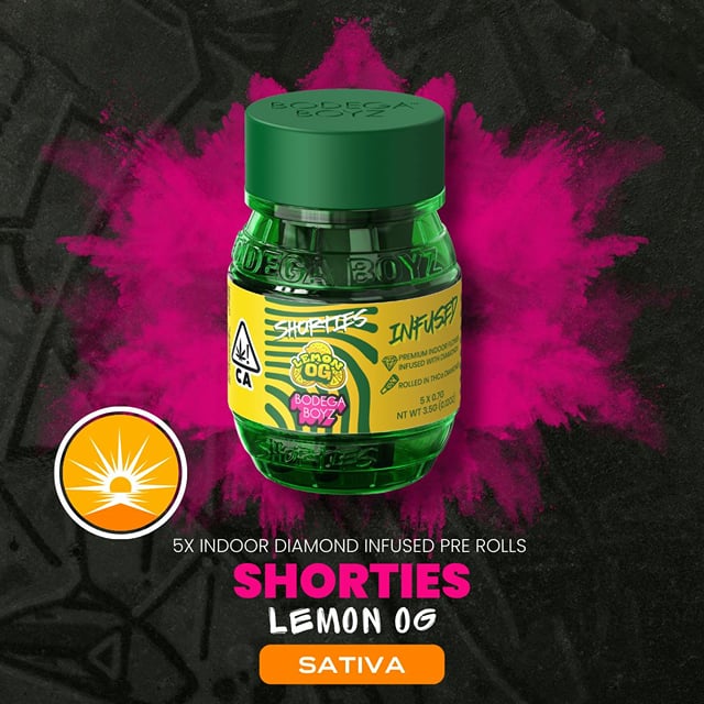Lemon OG | .7g x 5 Infused Pre-Roll Pack