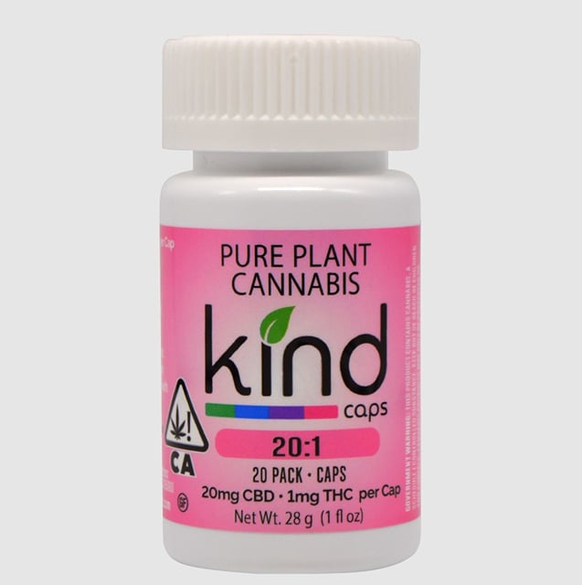 20:1 CBD CAPSULES | 32-COUNT | KIND