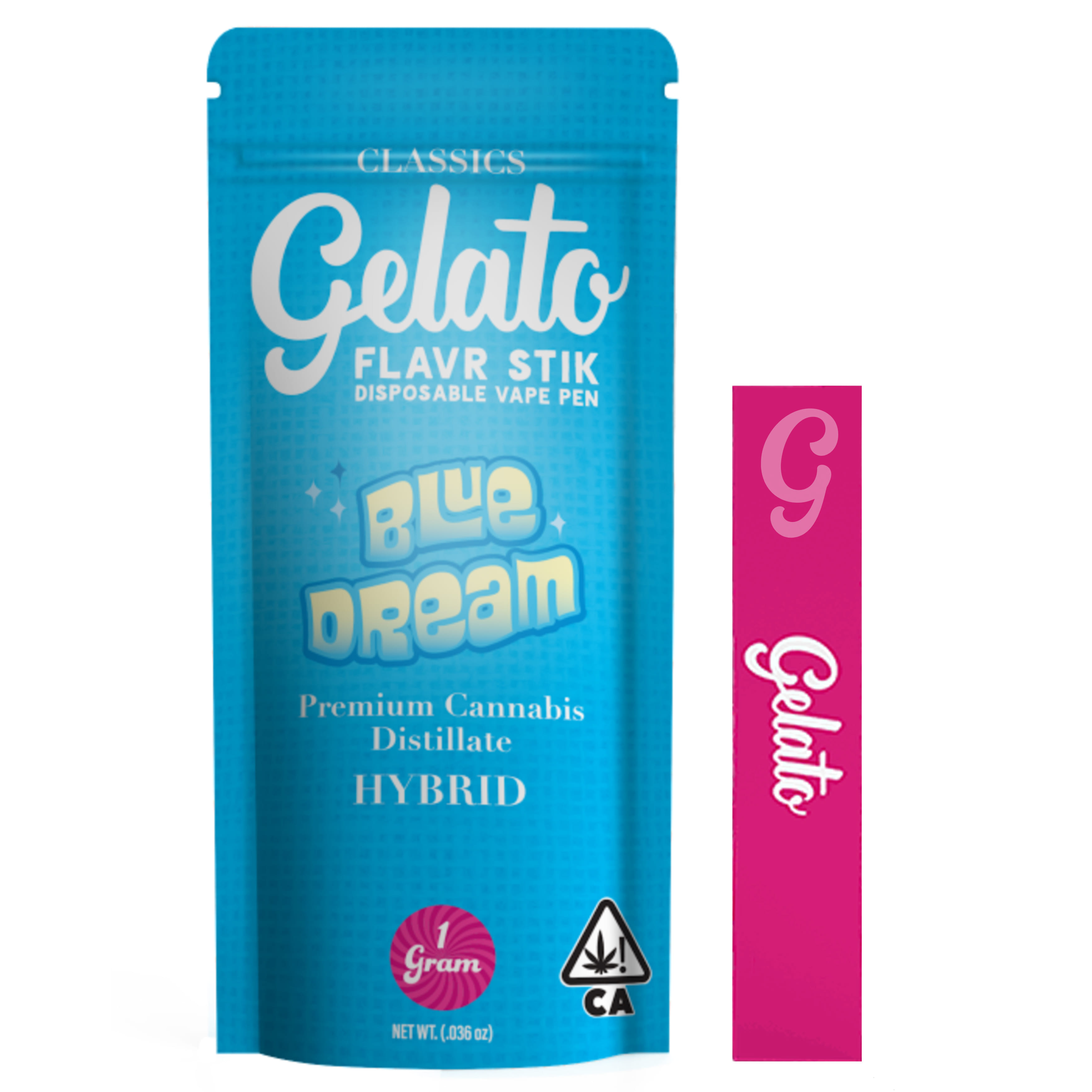 Blue Dream (H)  AIO - 1g *B2G1 EVERYDAY* - Gelato Canna Co. - Blue Dream (H) - $22.51 - Cartridges