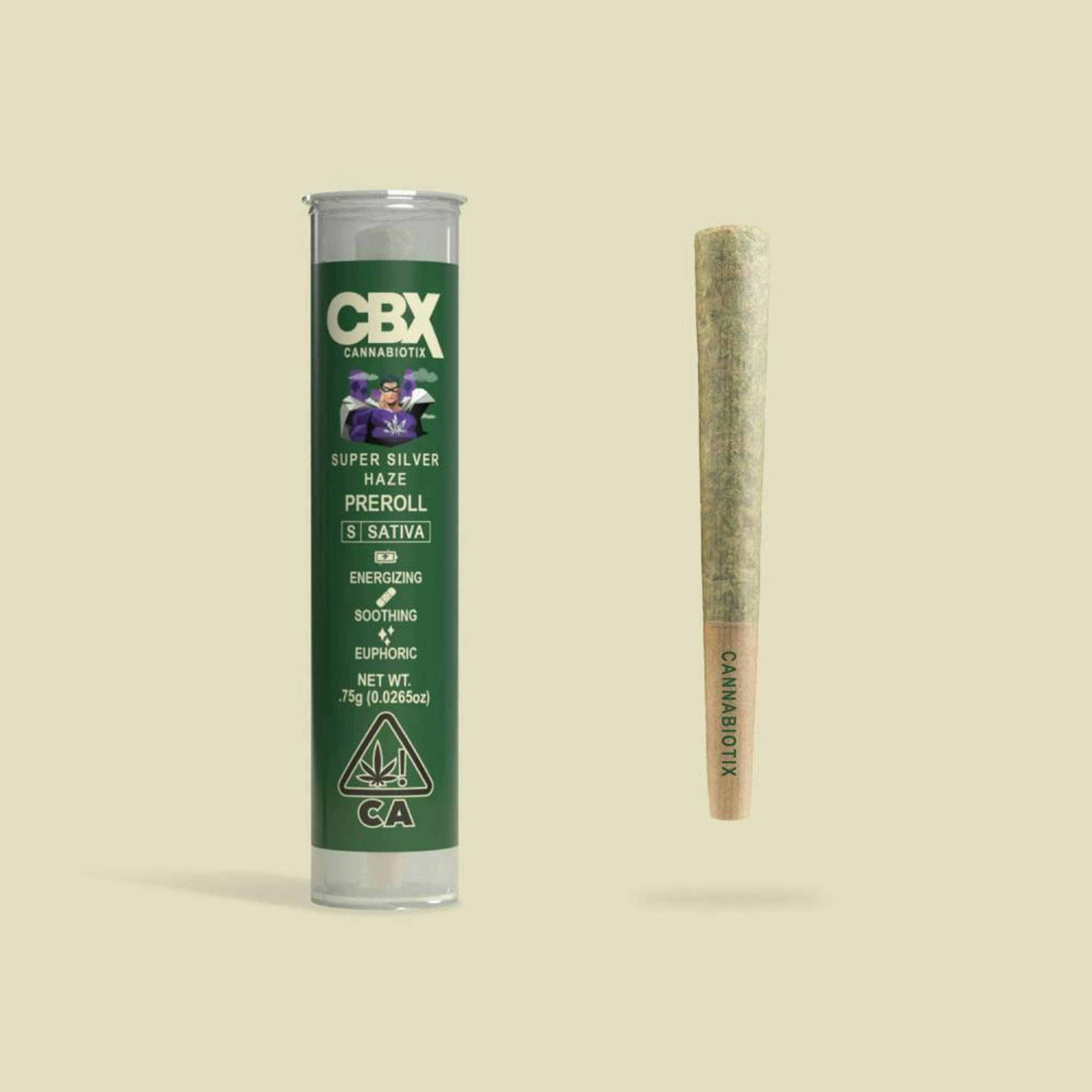 Super Mango Haze - .75G Pre Roll - Cannabiotix (CBX) - Super Mango Haze (S) - $14 - Pre-Rolls