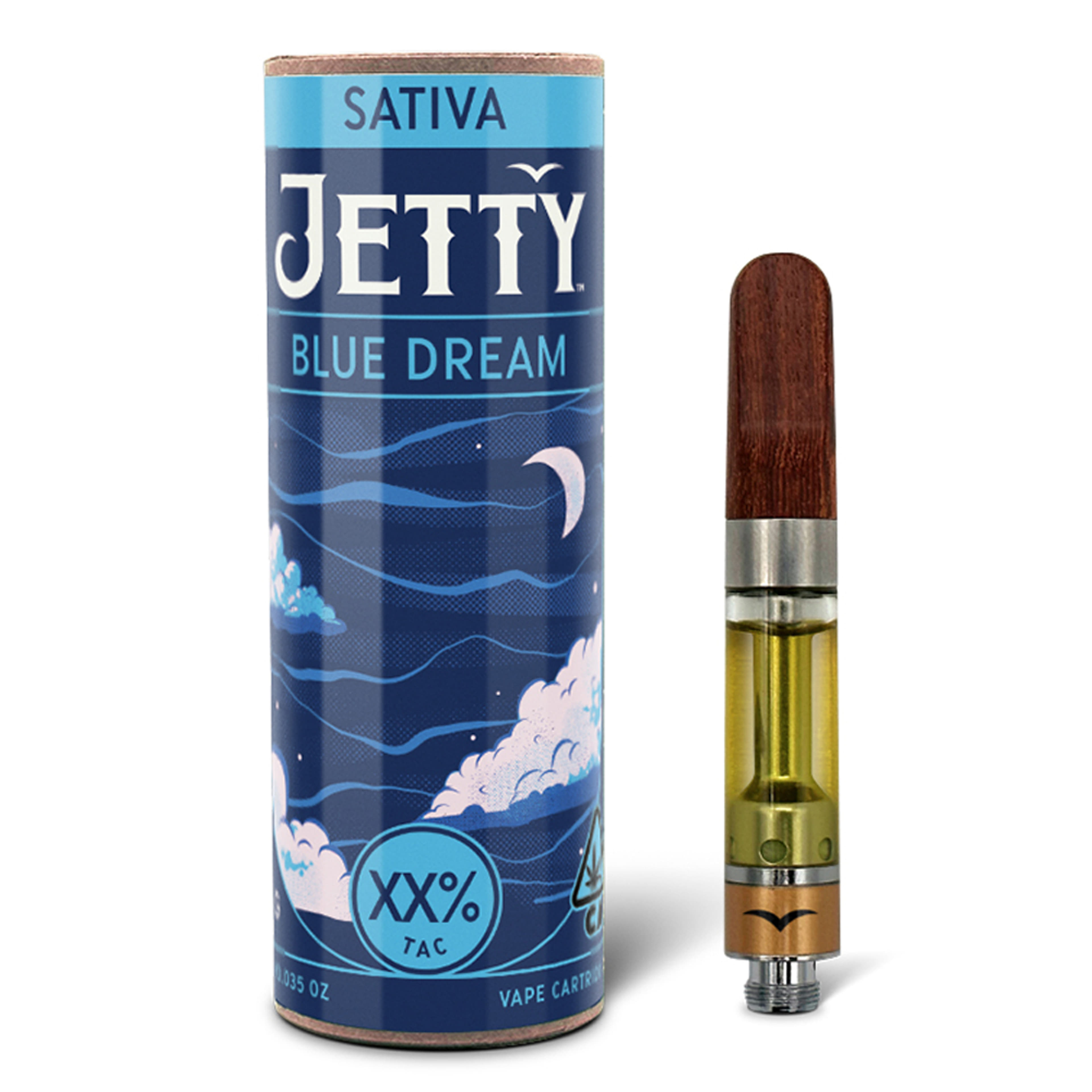 Blue Dream (S) High THC 1g Cartridge **SPECIAL PRICING** - Jetty - Blue Dream High THC - $24 - Vape Cartridge
