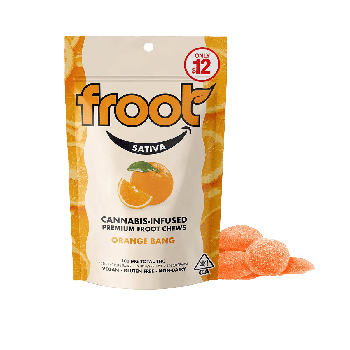 Froot: Orange Bang Chews