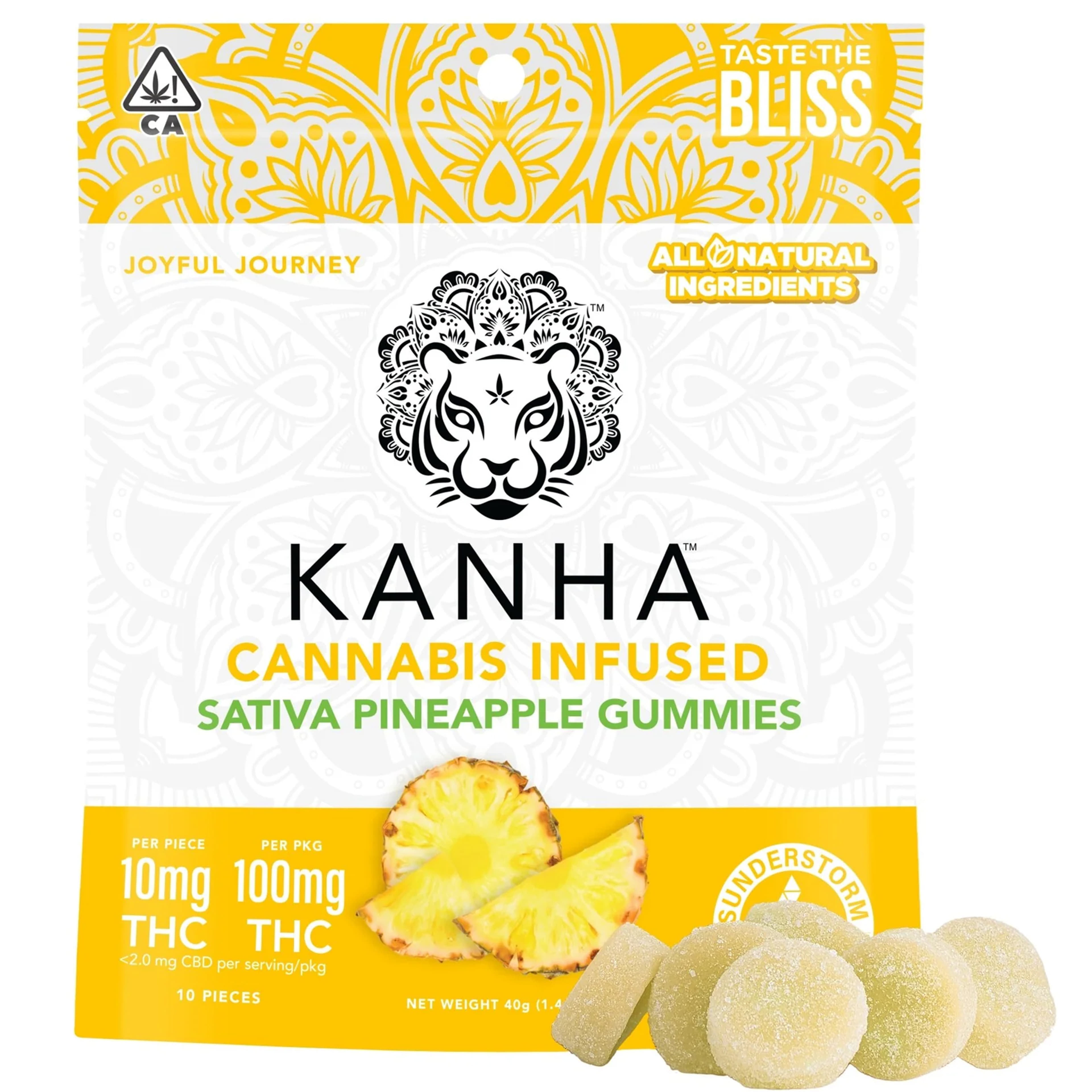Pineapple (S) - Kanha - Pineapple (S) - $15 - Edibles