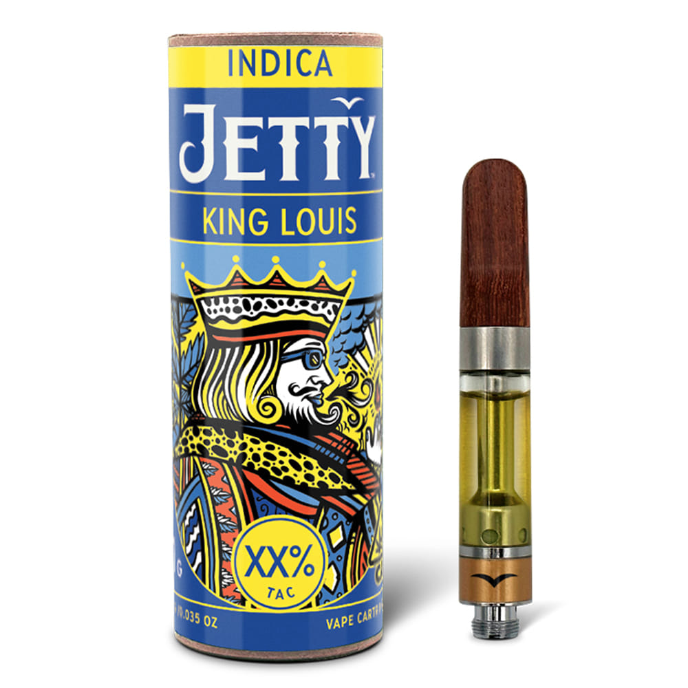 King Louis (I) - High THC 1g Cart *SPECIAL PRICING* - Jetty - King Louis (I) - $24 - Cartridges