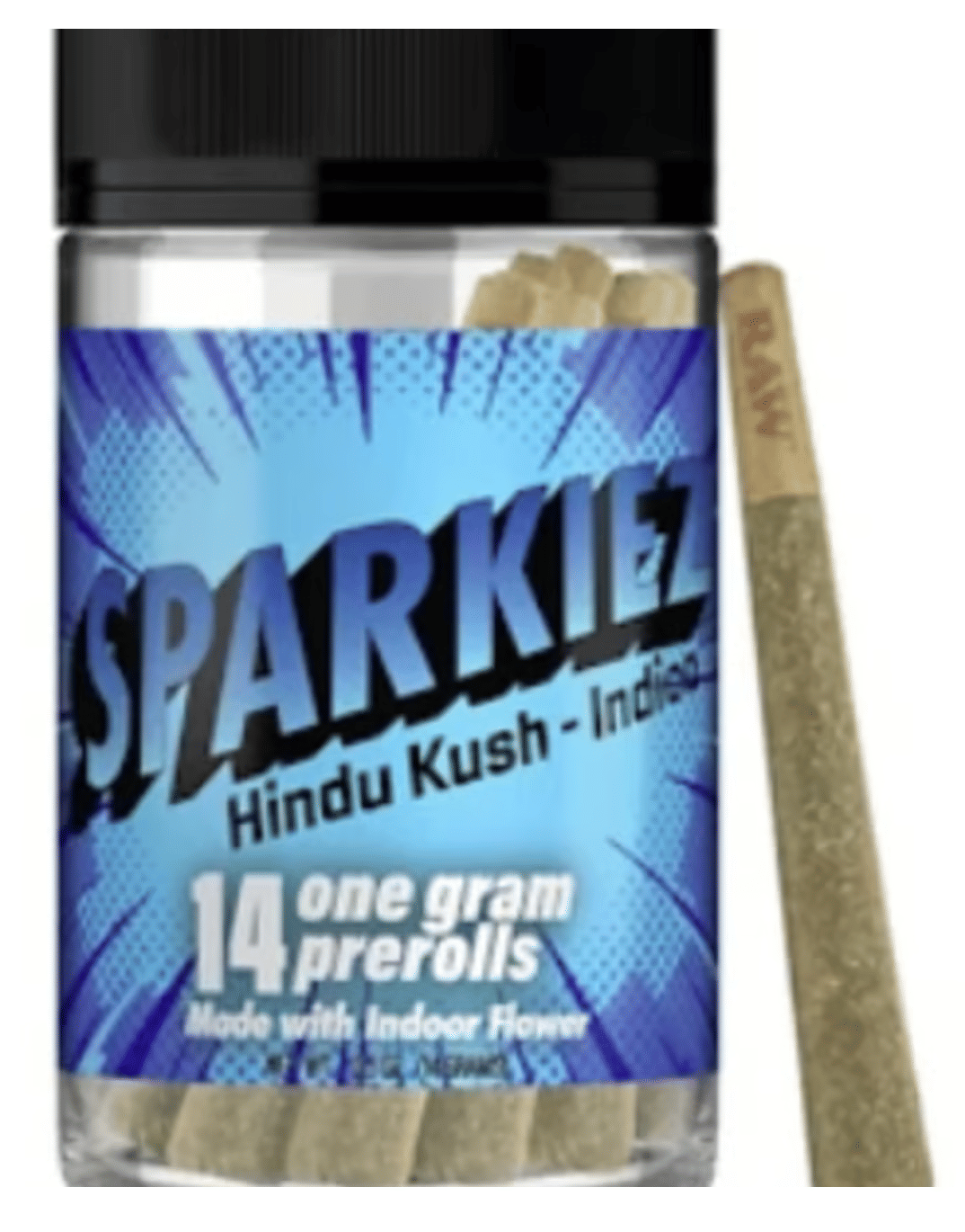 Sparkiez: 14 Pack Hindu Kush Indica Pre-Rolls (14g) - Sparkiez -  - $50 - Pre-Rolls