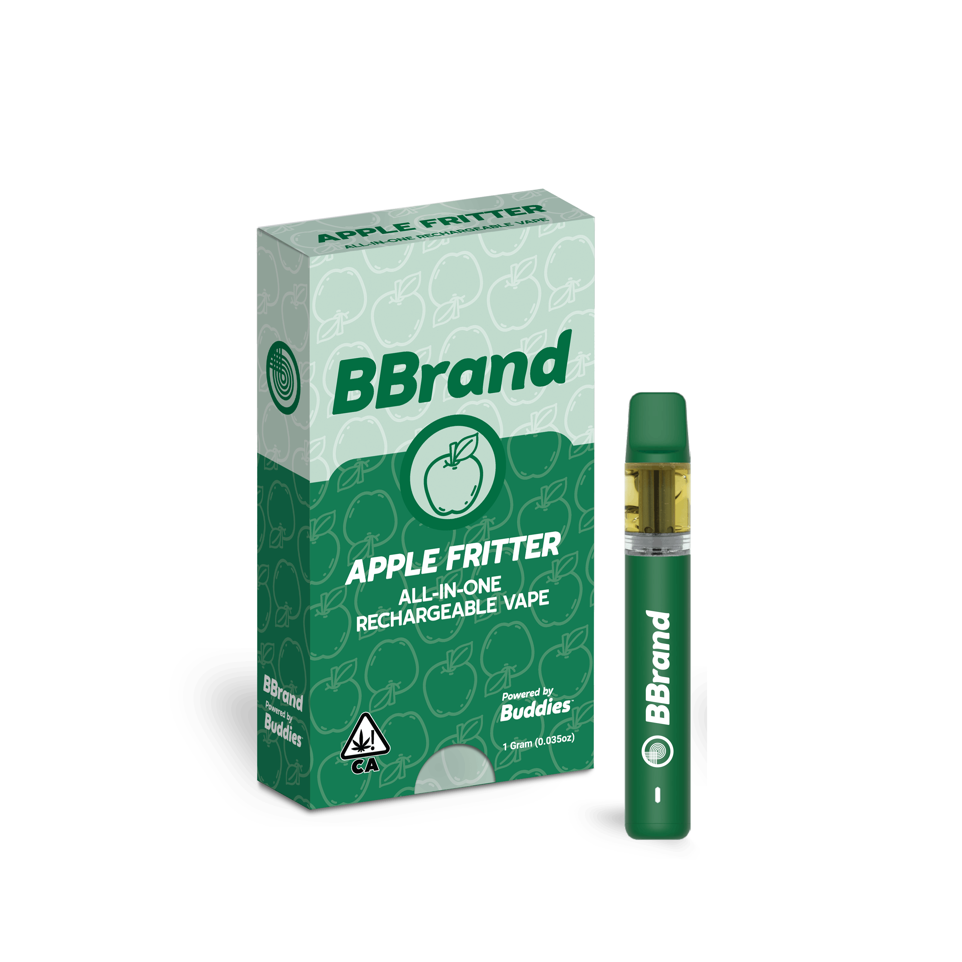 APPLE FRITTER 1G DISP - BBRAND -  - $27.95 - Vape Cartridge