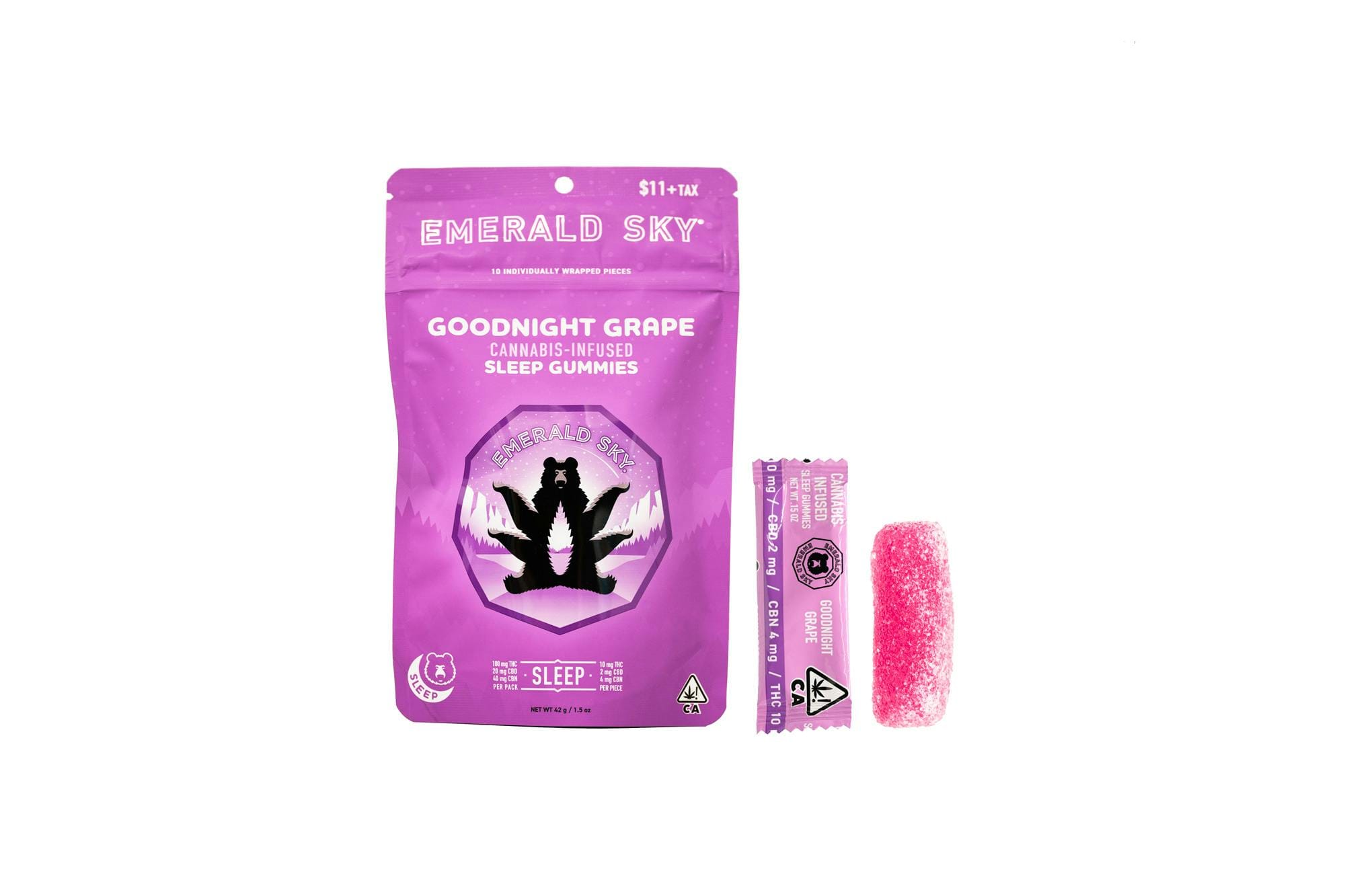GOODNIGHT GRAPE SLEEP 10CT - EMERALD SKY -  - $10.75 - Edibles