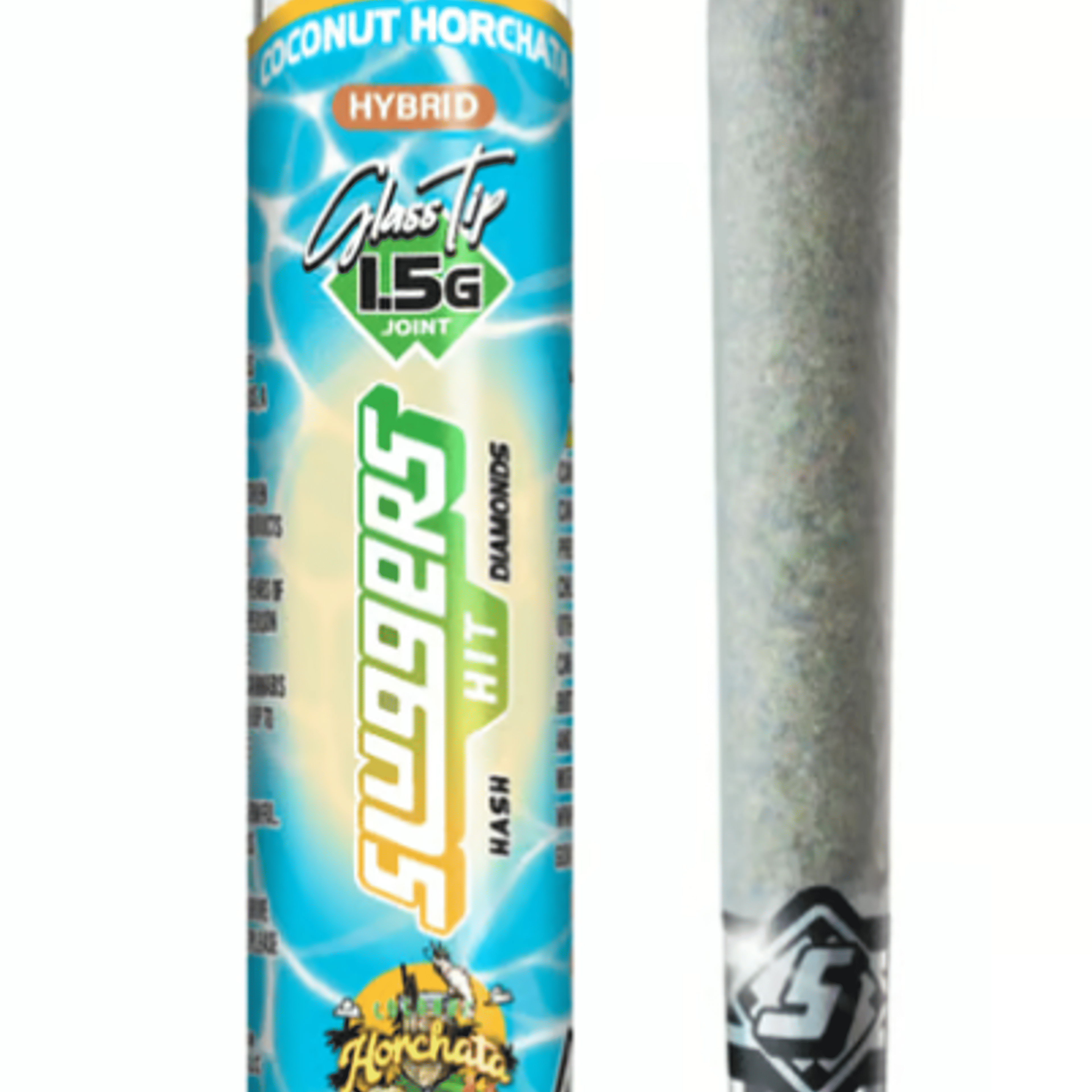 Sluggers x Dubz Garden | Coconut Horchata | 1.5g Infused Joint - Sluggers Hit - - $28 - Pre-Rolls