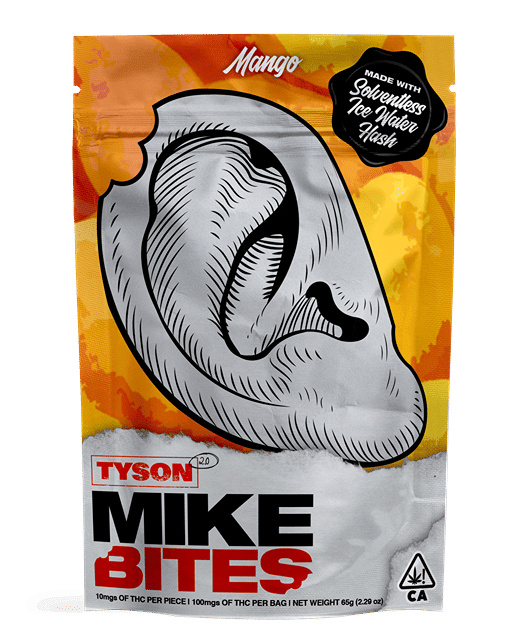 Tyson 2.0 Mike Bites | Solventless Gummies - Mango