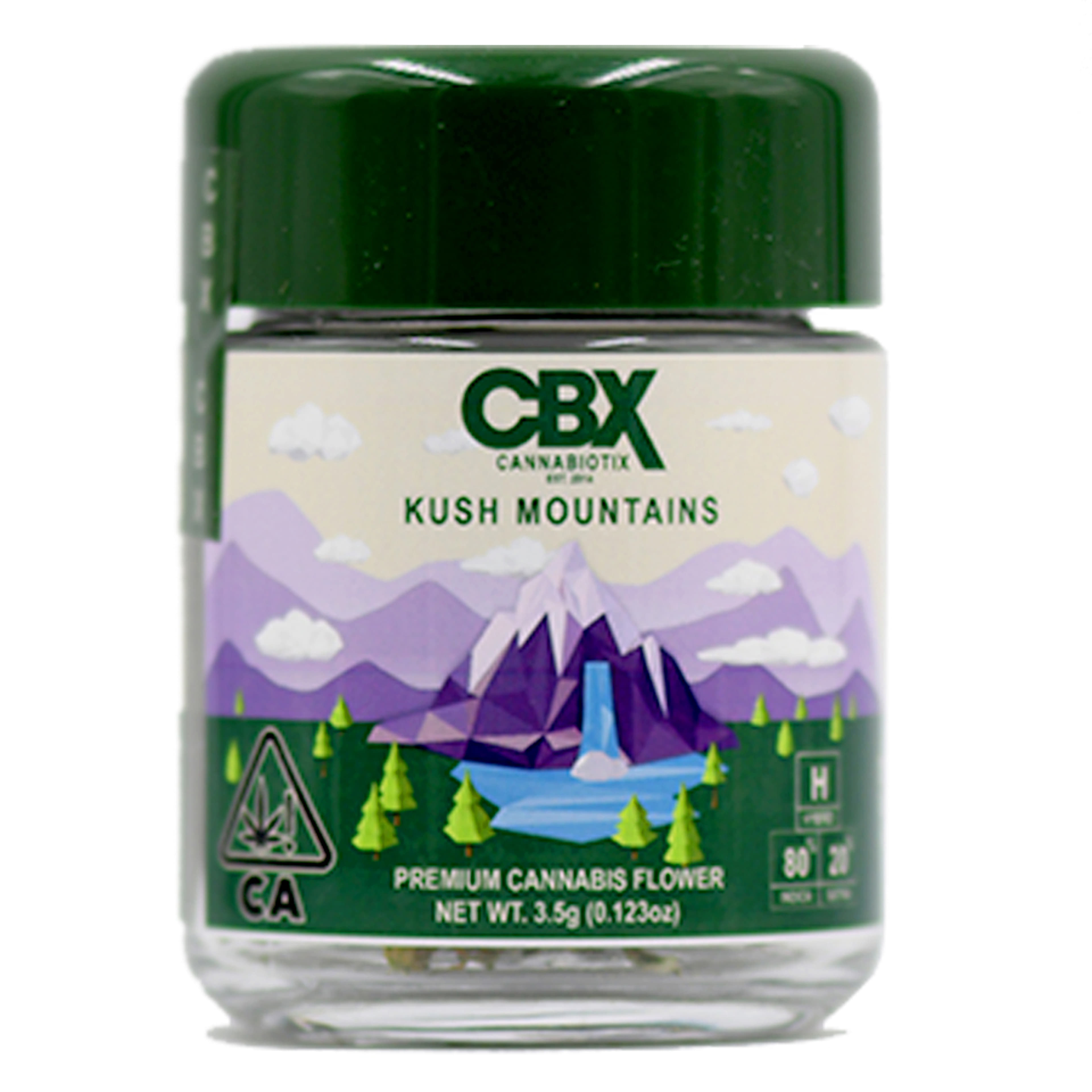 Kush Mountains (H) 26.78% - 3.5G *SPECIAL PRICING* - Cannabiotix - Eighth - $50 - Flower