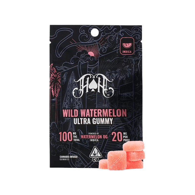 100mg Wild Watermelon - Ultra Pure Gummies