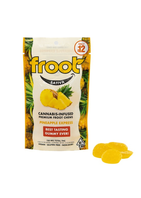 Pineapple Express gummies 100mg - Froot -  - $6.40 - Edible