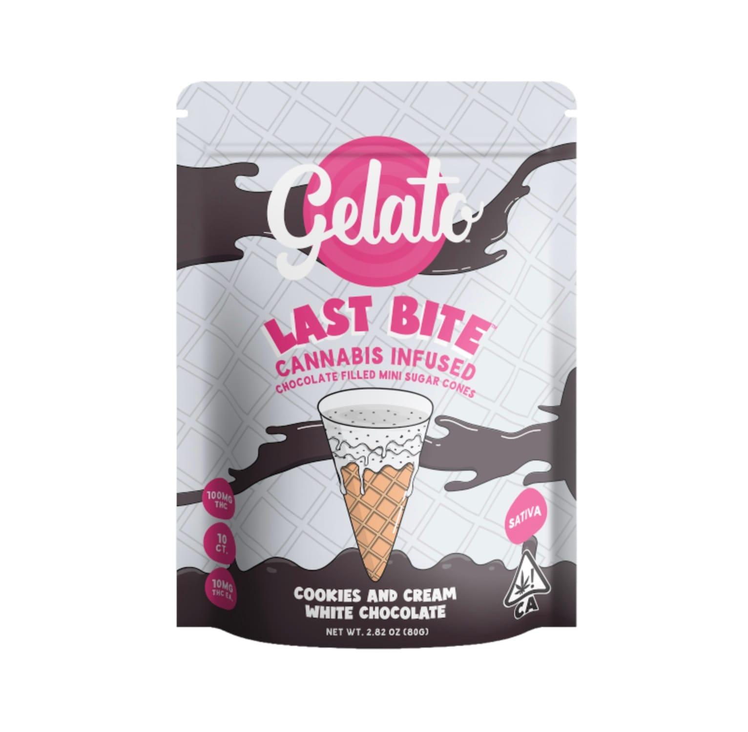 Gelato — Cookies & Cream Last Bite Cones