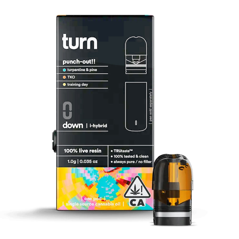 Punch Out (I) Live Resin Pod - 1g - Turn -  - $34.60 - Cartridges