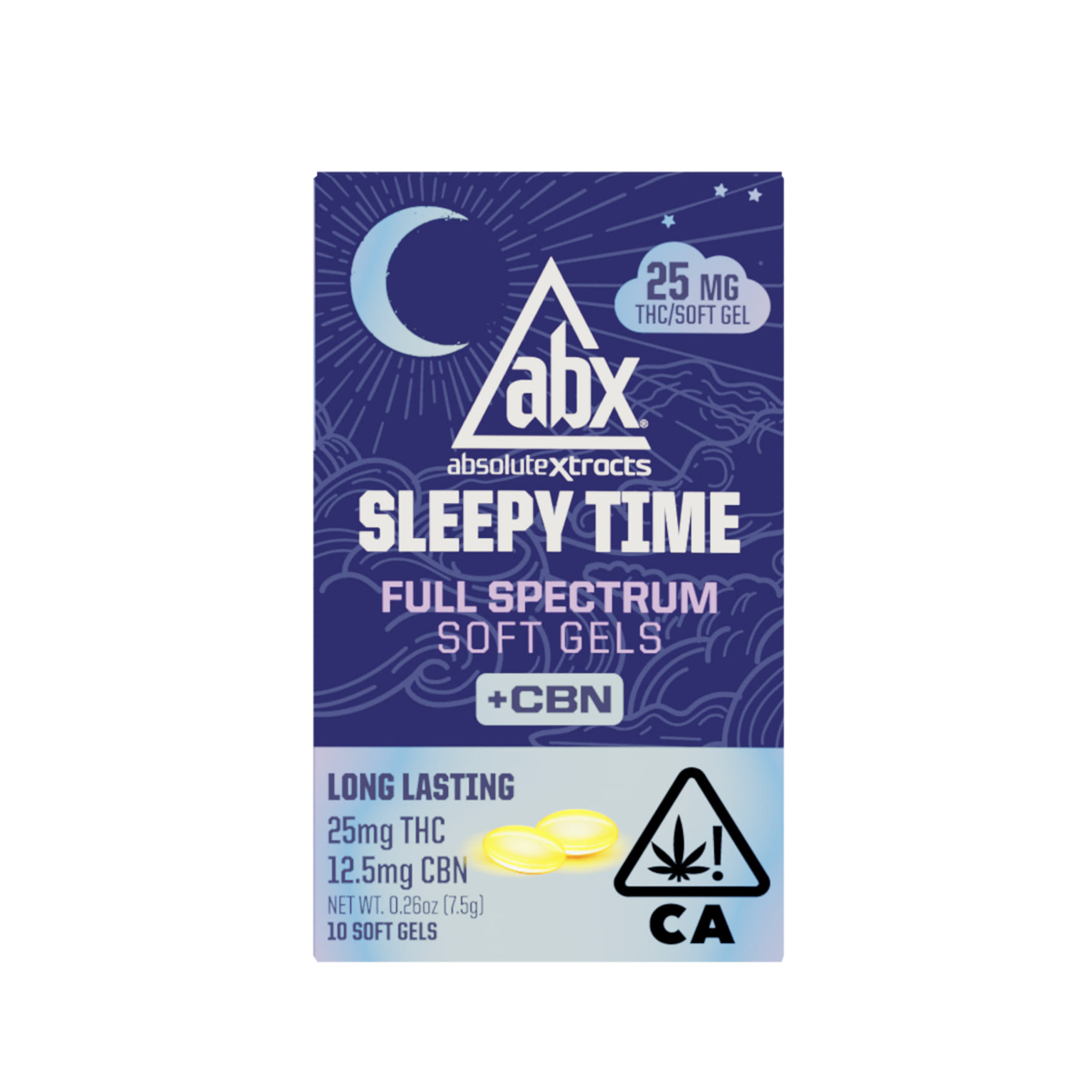 Sleepytime Soft Gel 25mg - 10 ct - Absolute Xtracts - Sleepytime Gel 25mg x 10 - $28 - Tinctures & Capsules