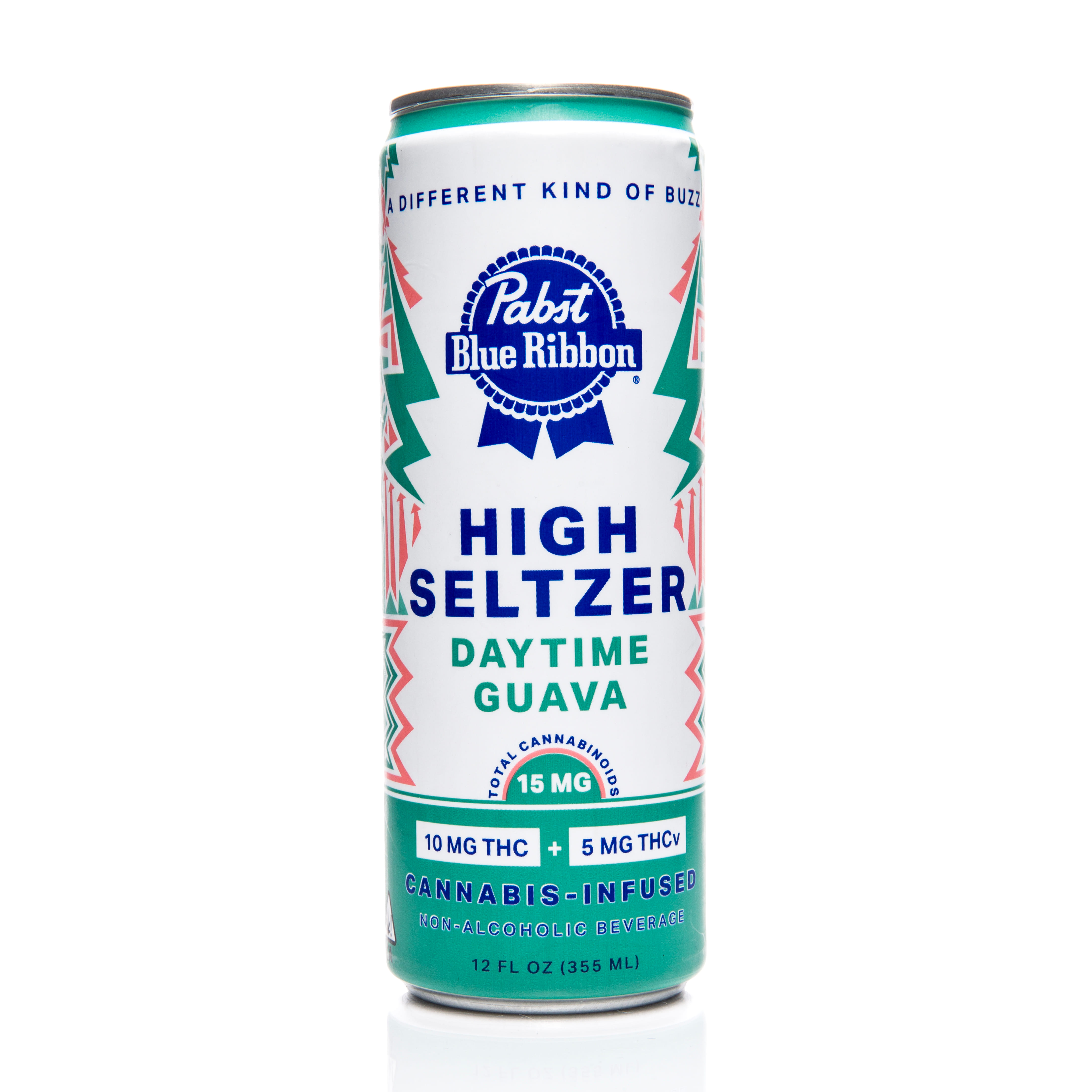 Guava infused Seltzer Daytime Guava 15mg single - Pabst -  - $5 - Edibles