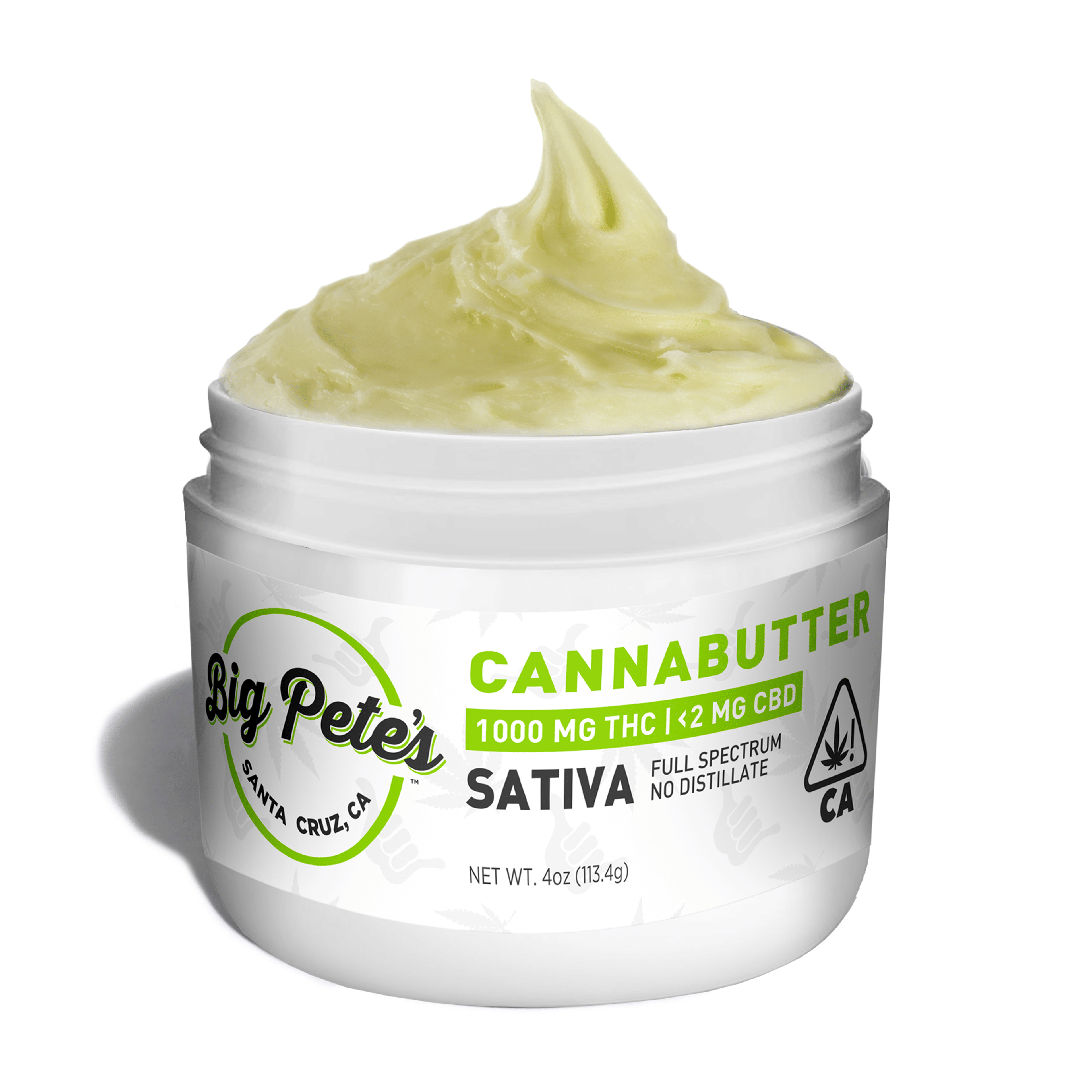 Sativa Cannabutter 1000mg - Big Pete's - - $48.50 - Extract