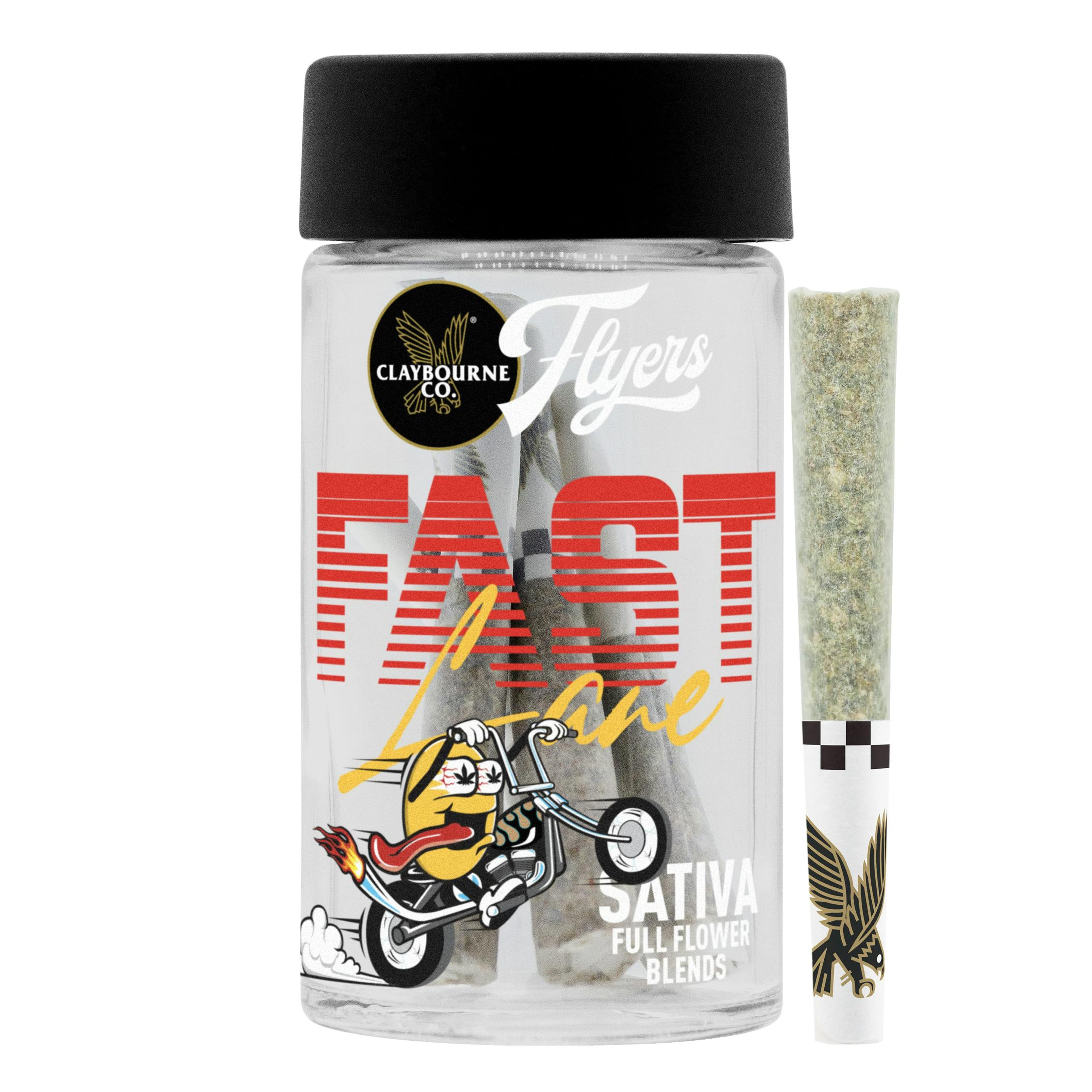 Flyers Blends: Fast Lane 7pk Pre-Rolls - Claybourne - null - $35 - Pre-Rolls