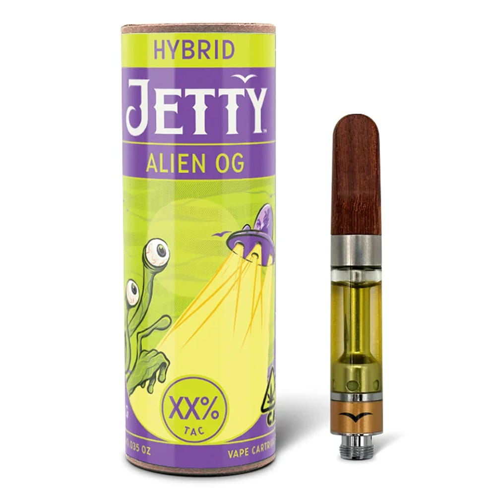 Alien OG (H) - High THC 1g Cart *SPECIAL PRICING* - Jetty - Alien OG (H) - $24 - Cartridges