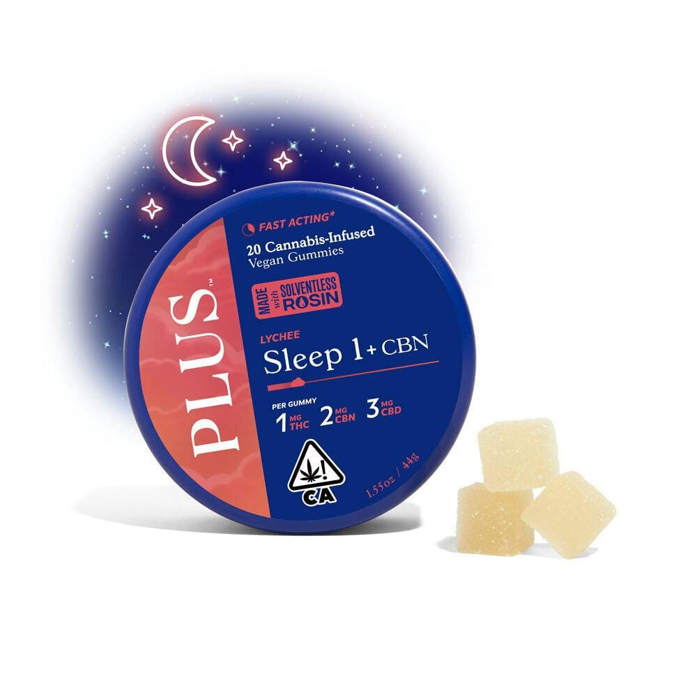 Lychee 3:2:1 (CBD:CBN:THC) Gummies - Plus - Lychee (Sleep) - $17.50 - Edibles