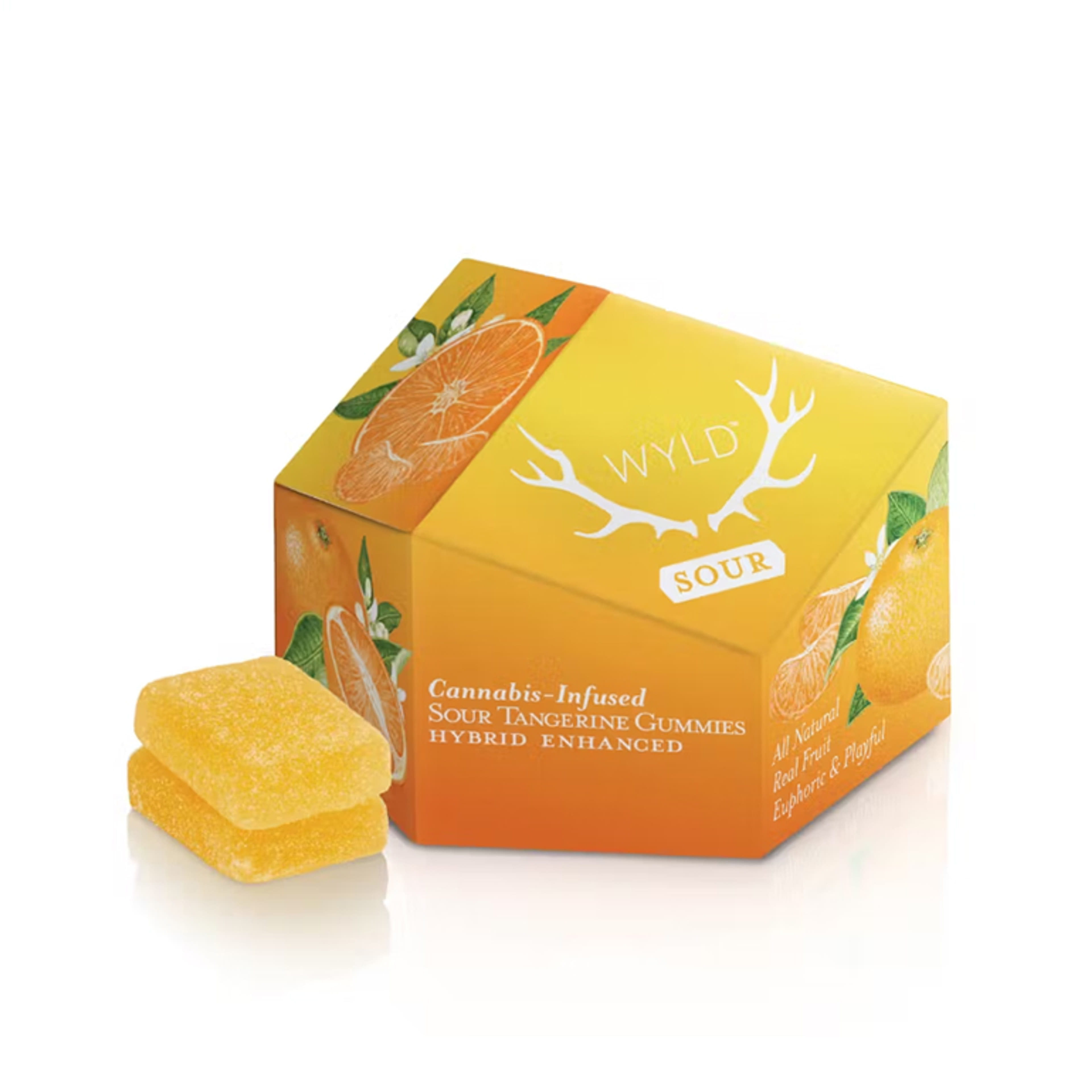 Sour Tangerine Gummies - Wyld - Sour Tangerine (H) - $13.20 - Edibles