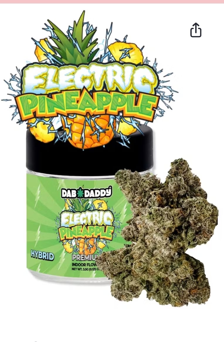 Premium Flower - Electric Pineapple - 3.5g -  - $25.99 - Flowers