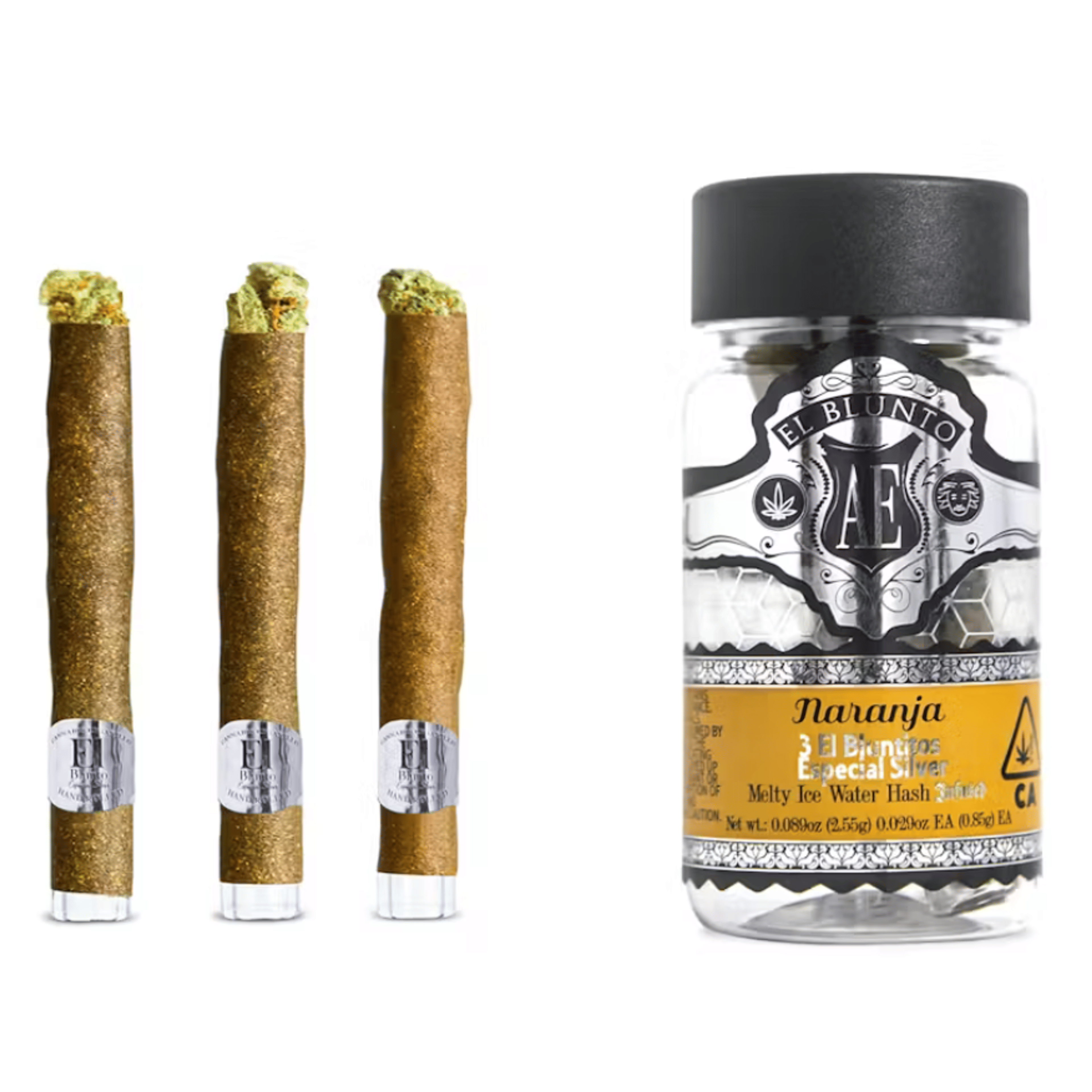 El Blunto - Especial Silver Hash Bluntito 3pk - Naranja - El Blunto - - $45 - Pre-Rolls
